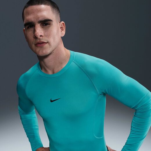 Training & Gym Tops & T-Shirts-Nike, Nike Pro, Men's Dri-FIT Tight Long-Sleeve Fitness Top Training & Gym Tops & T-Shirts-Nike, Nike Pro, Men's Dri-FIT Tight Long-Sleeve Fitness Top