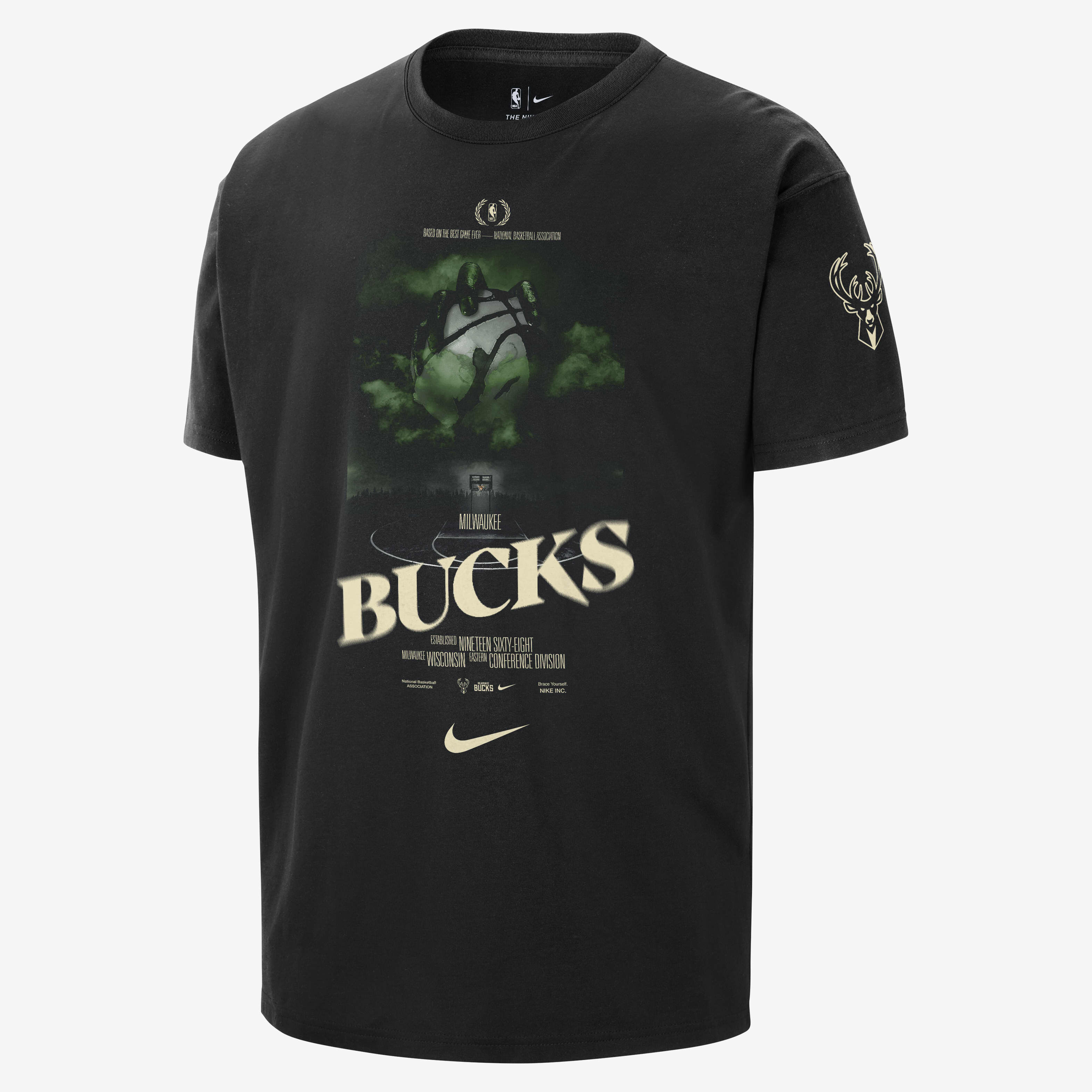 Nike nba milwaukee clearance
