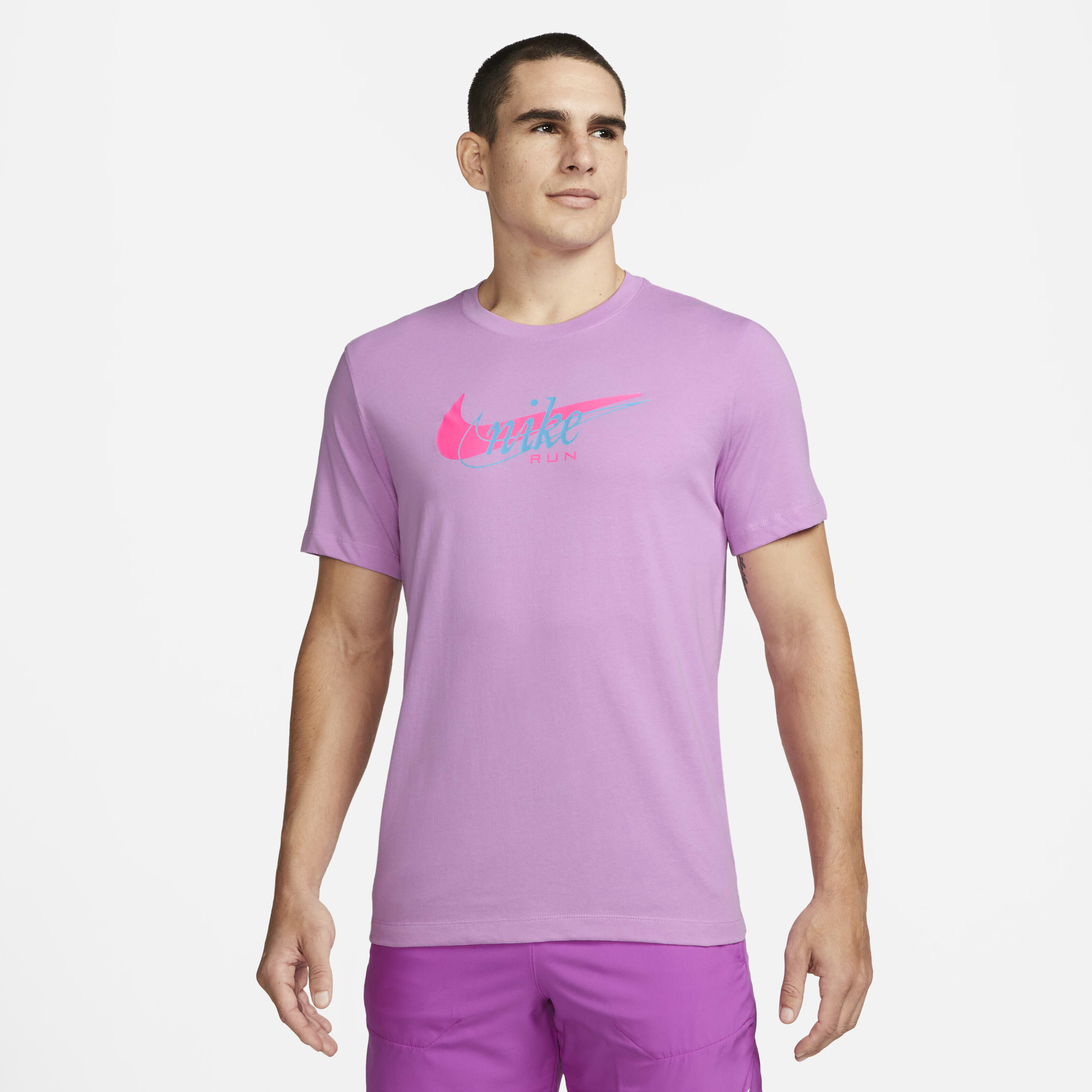 Buy Nike Dri FIT Men s Running T Shirt Nike Qatar Official