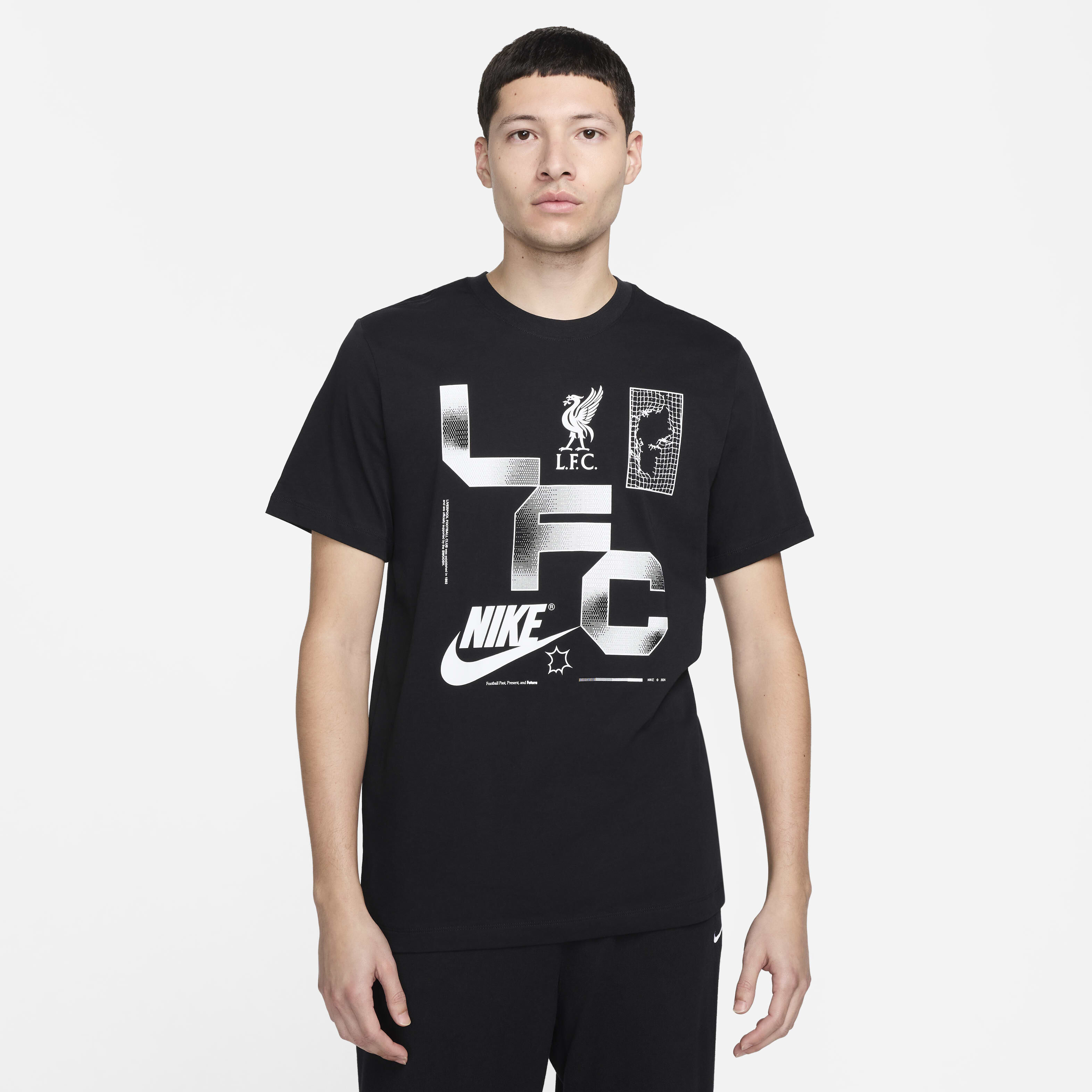 Buy Liverpool F.C. Men's Nike Football T-Shirt - Black @ Nike Qatar