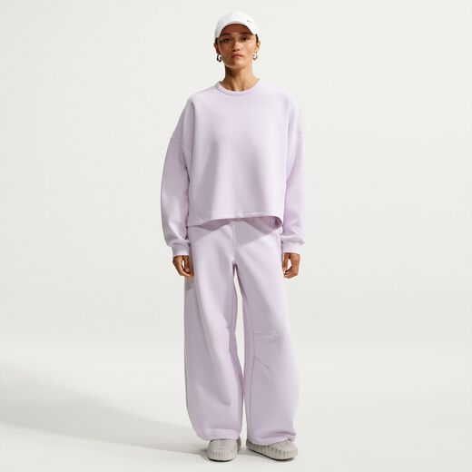 Training & Gym Hoodies & Sweatshirts-Nike, Nike 24.7 ImpossiblySoft, Women's Dri-FIT Oversized Crew-Neck Top
