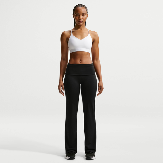 Clothing-Nike, Nike One, Women's Dri-FIT High-Waisted Fold-Over Trousers