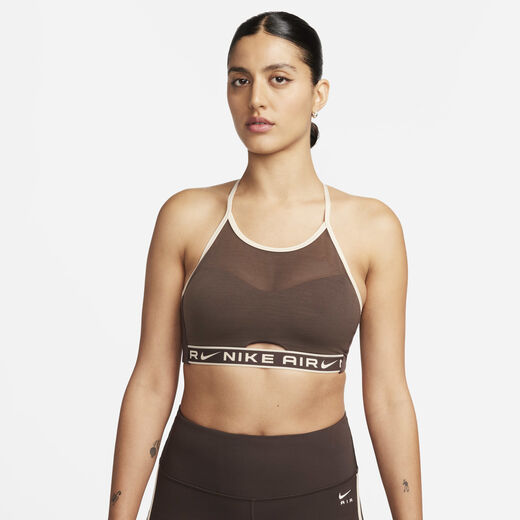 Sports Bras-Nike, Nike Air Indy High-Neck, Women's Light-Support Padded Mesh Sports Bra