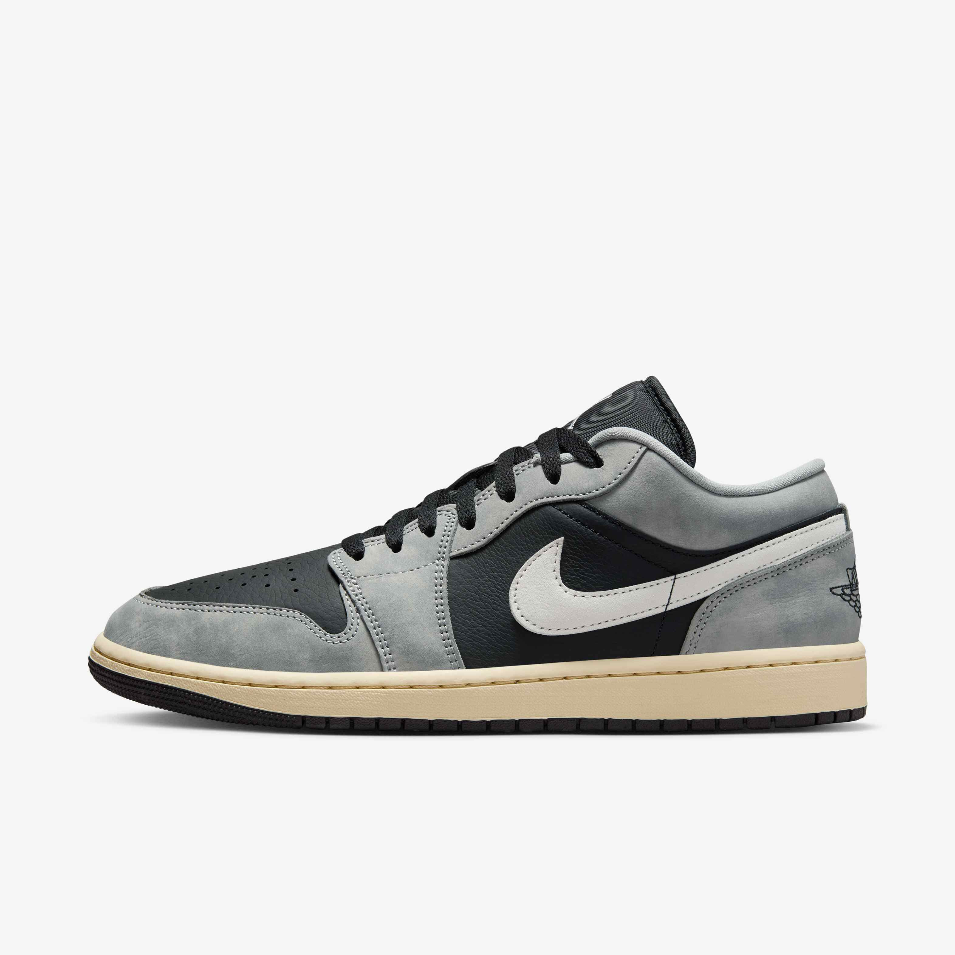 Buy Air Jordan 1 Low SE Men's Shoes - Light Smoke Grey/Sail