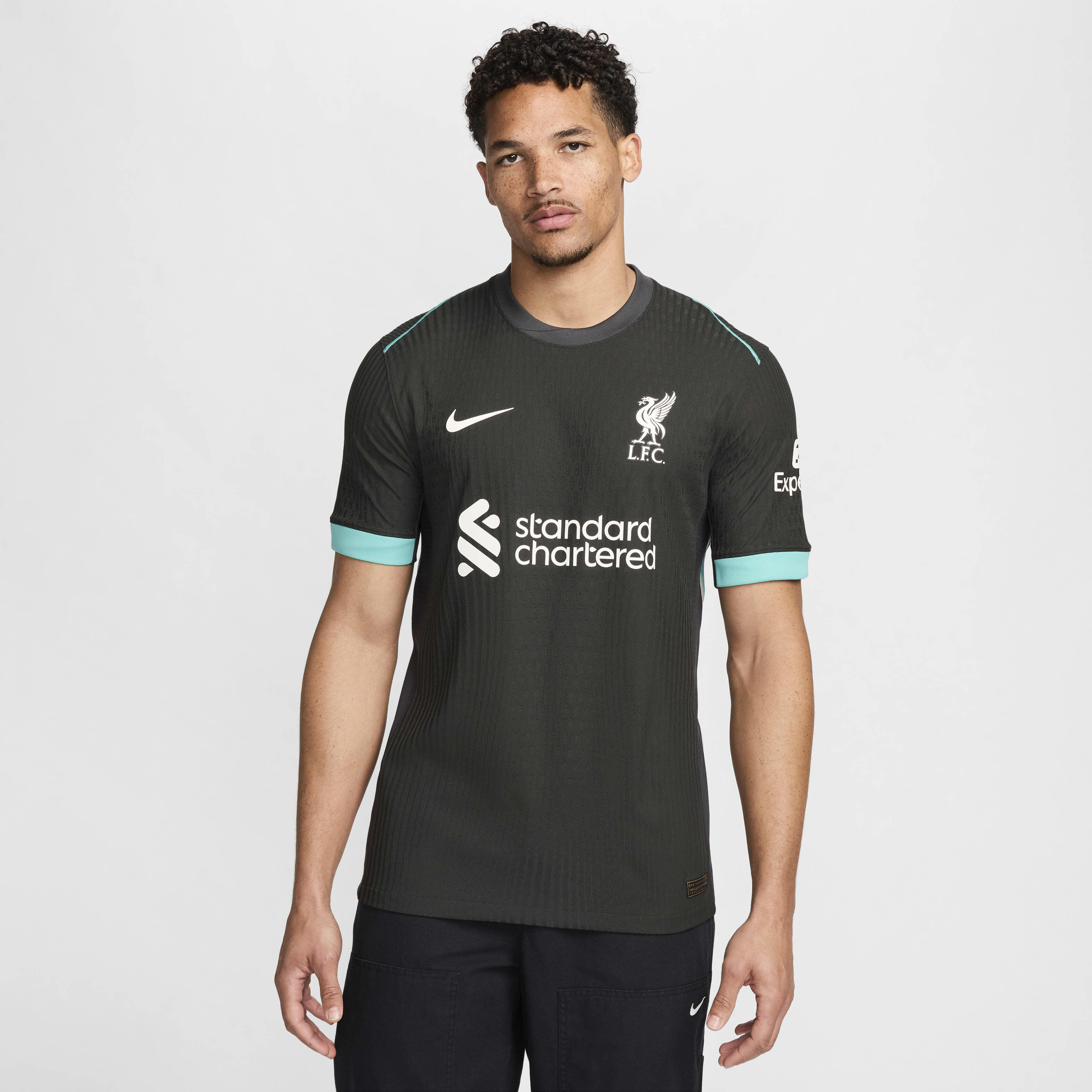 Buy Liverpool F.C. 2024 25 Match Away Men s Nike Dri FIT ADV Football Authentic Shirt Nike Qatar Official