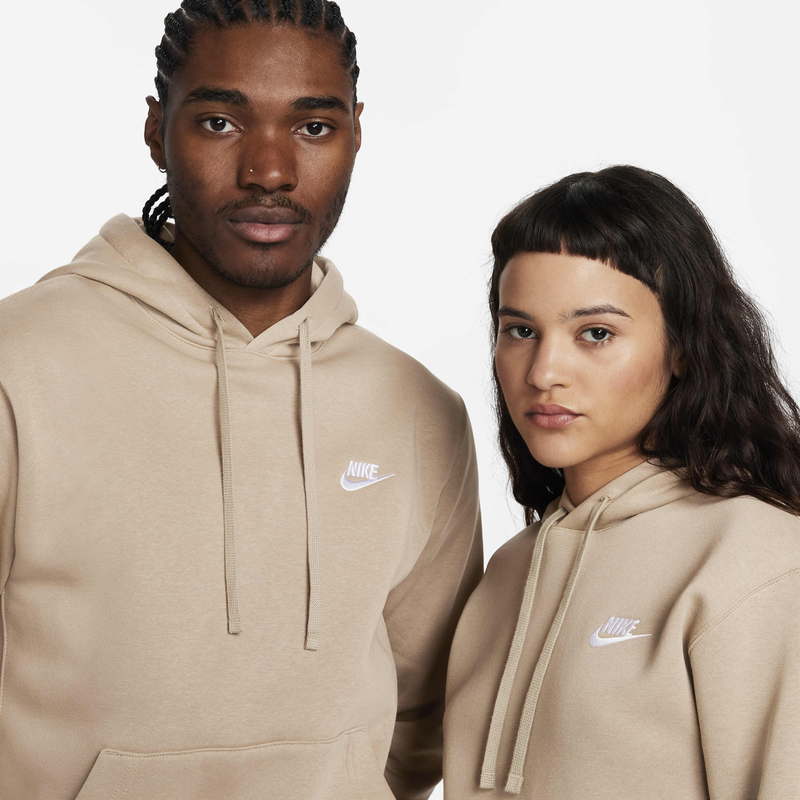 Nike sportswear flex appeal club fleece hoodie discount