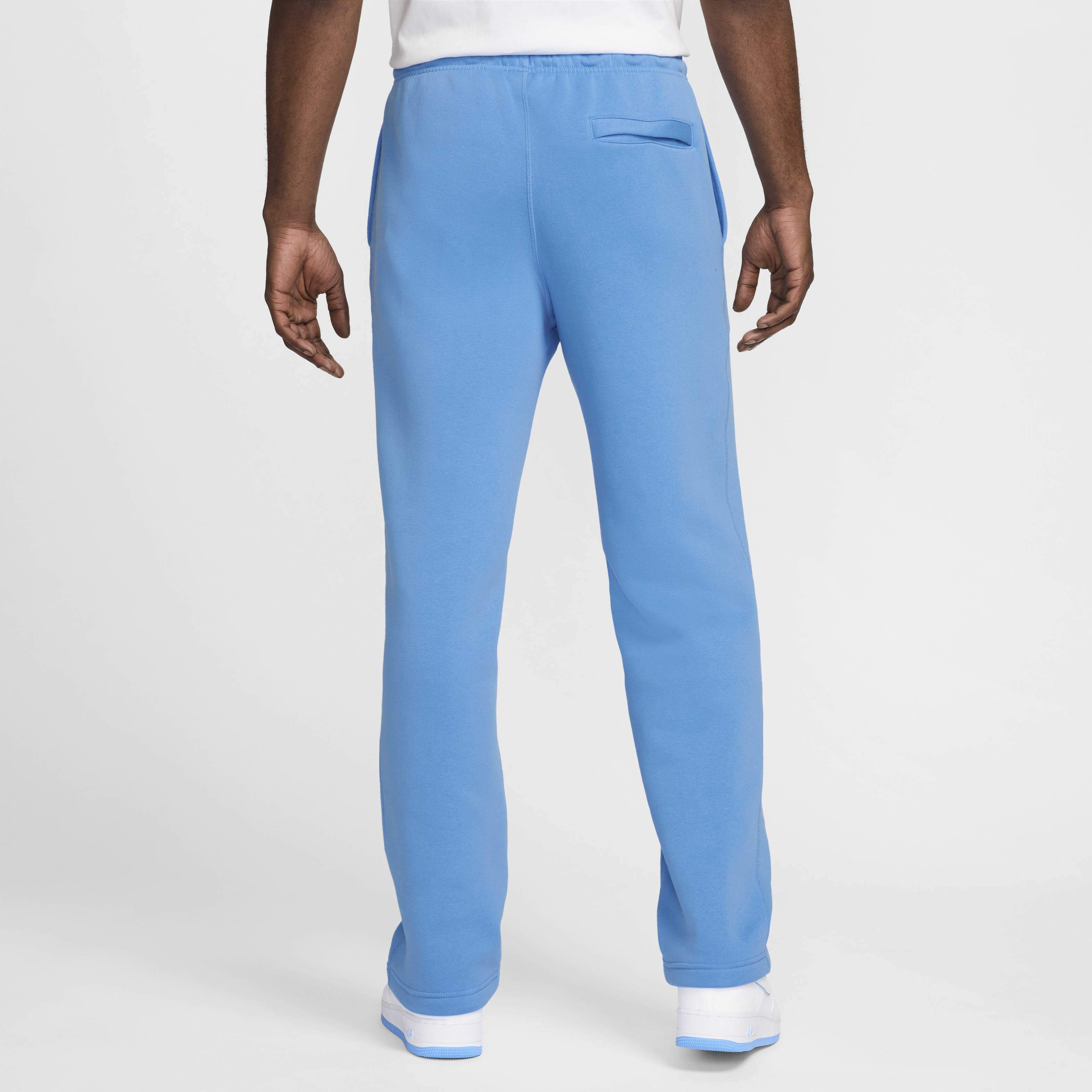 Nike club swoosh open hem jogger clearance