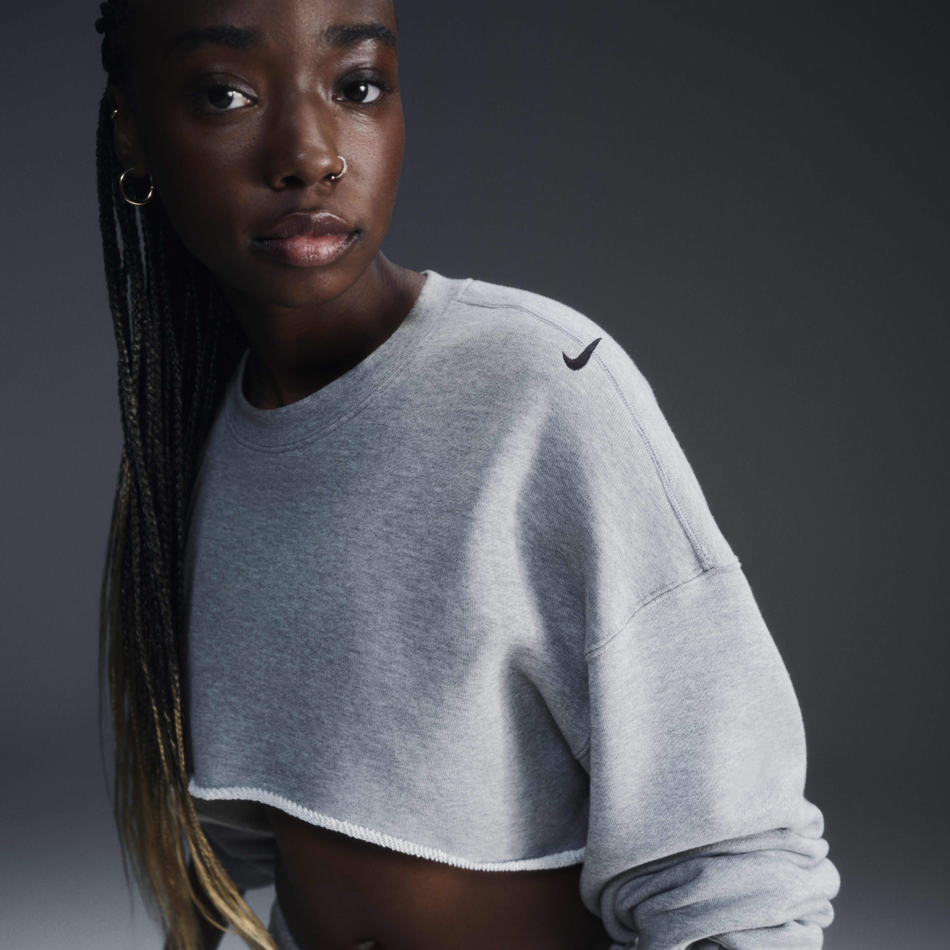 Nike women's training shrug discount
