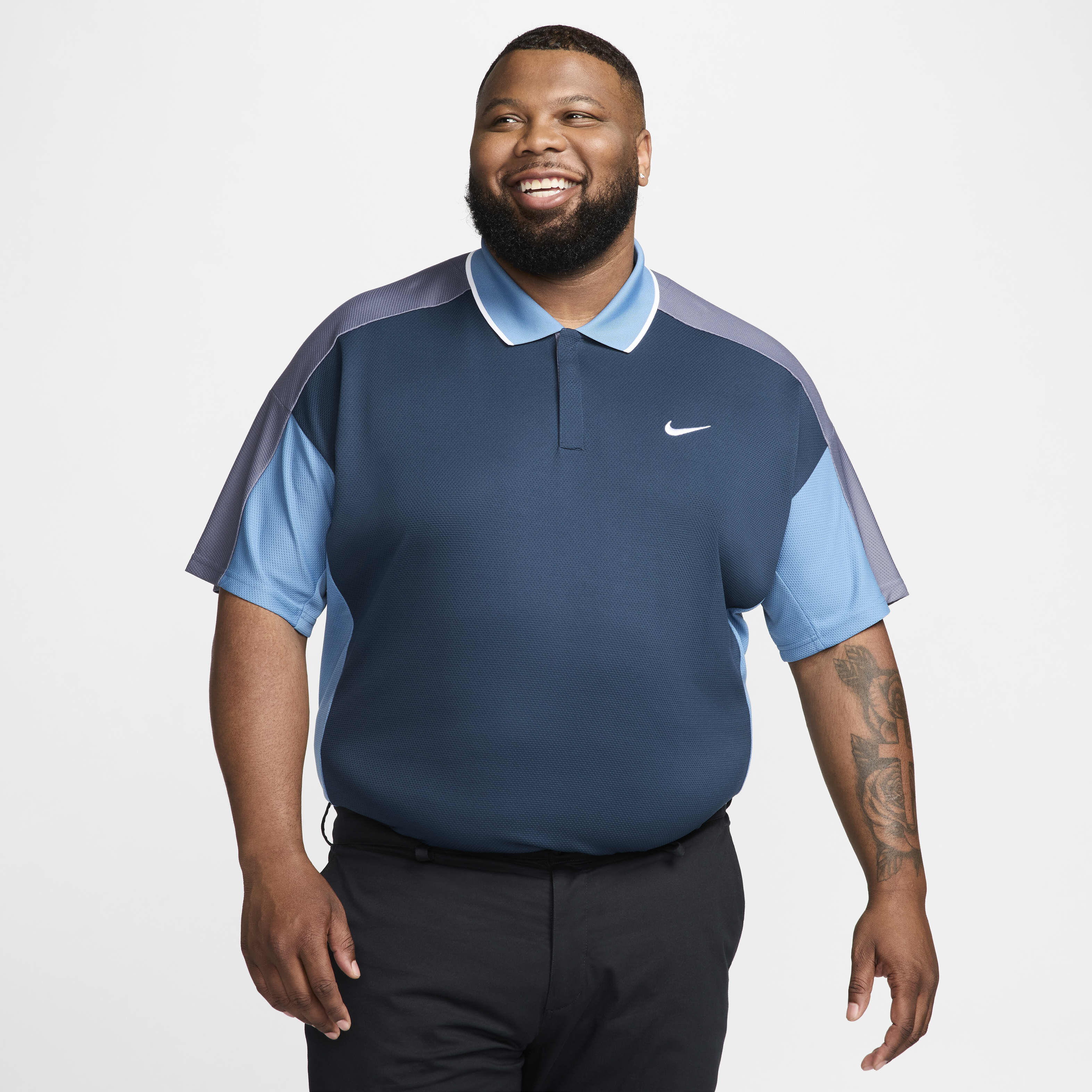 Nike golf polo with golf clubs cheap