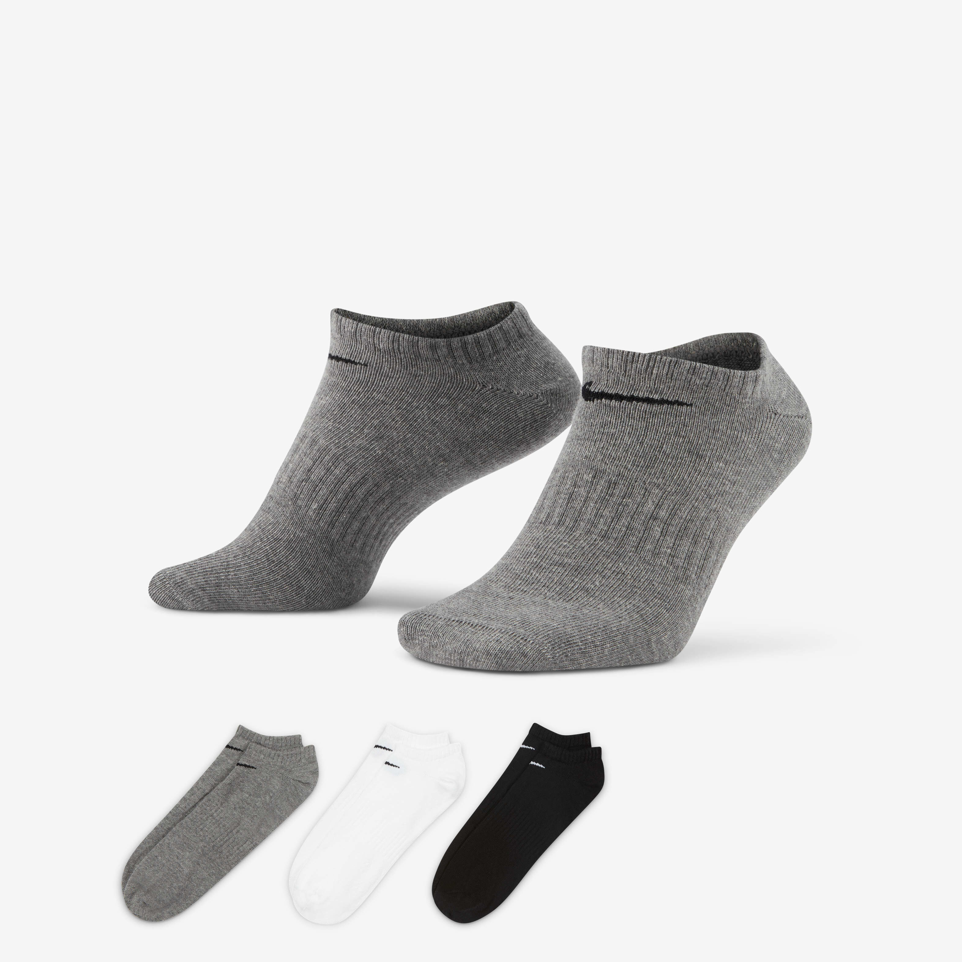 Buy Nike Everyday Lightweight Training No Show Socks 3 Pairs Nike Qatar Official