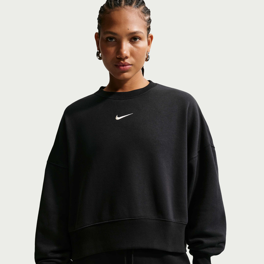 T-Shirts & Tops-Nike, Nike Sportswear Phoenix Fleece, Women's Over-Oversized Crew-Neck Sweatshirt