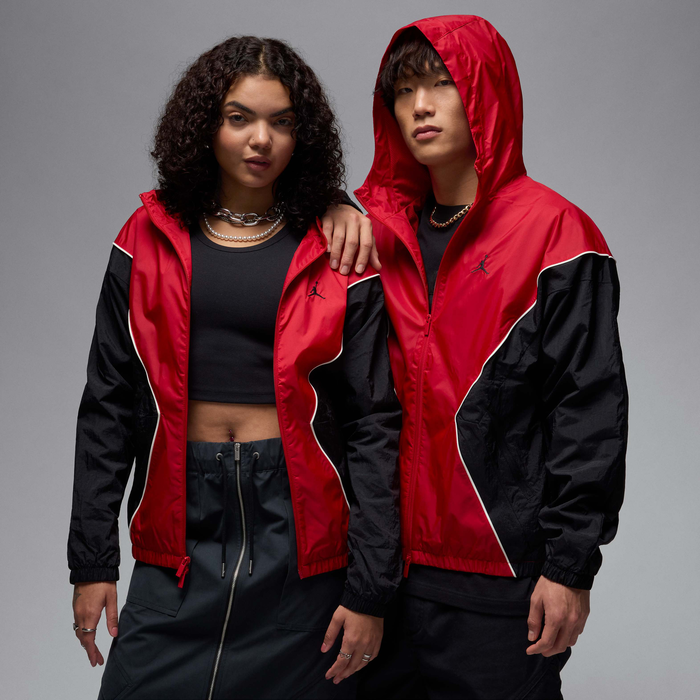 Jordan Robe Buy Jordan Brooklyn Men's Hooded Draft Jacket - Varsity Red/Black/Sail ...