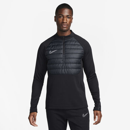 Hoodies & Sweatshirts-Nike, Nike Academy Winter Warrior, Men's Therma-FIT 1/2-Zip Football Top