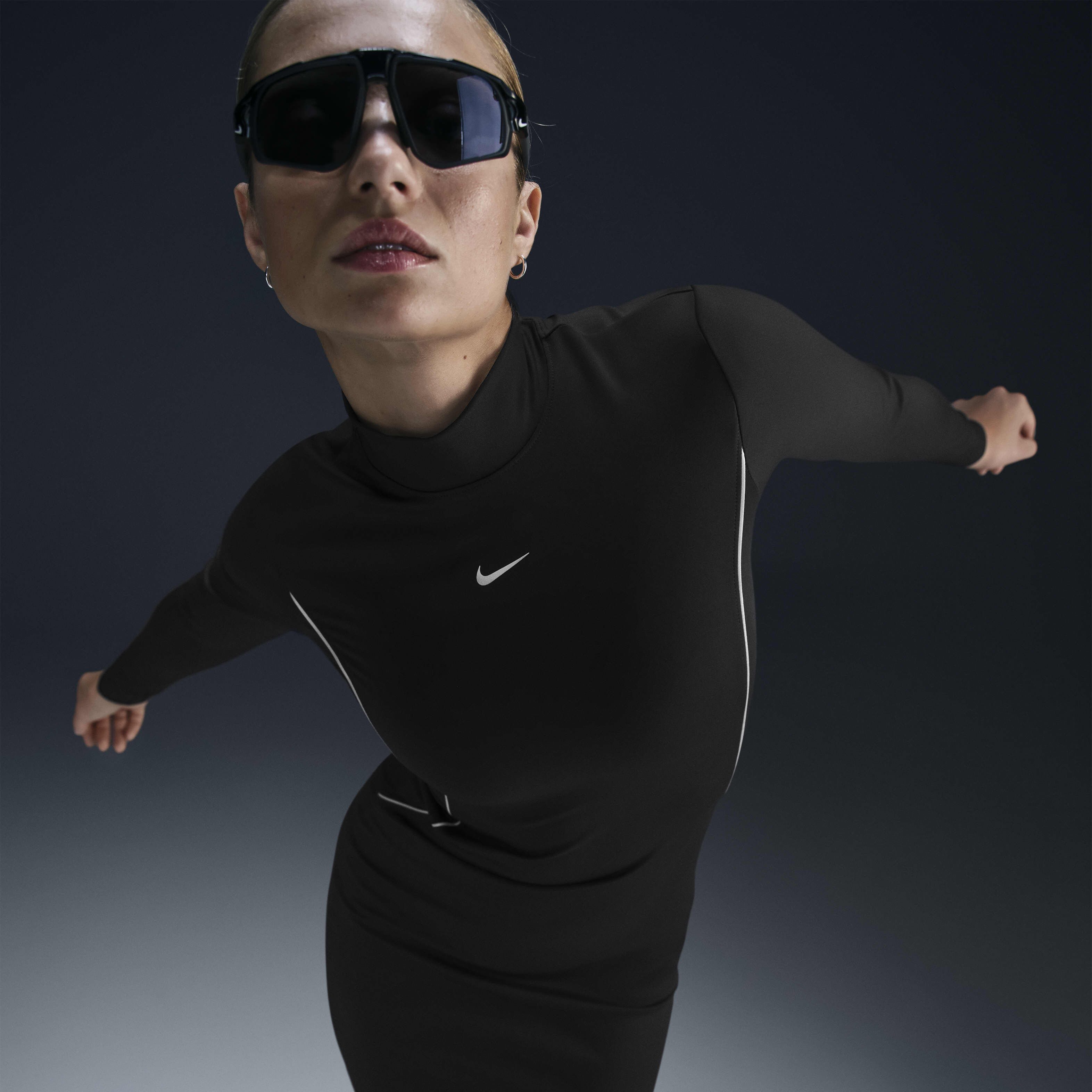 Buy Nike Sportswear Women s Long Sleeve Dress Nike Qatar Official