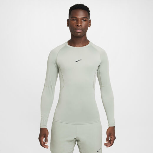 T-Shirts & Tops-Nike, Nike Pro, Men's Dri-FIT Tight Long-Sleeve Fitness Top