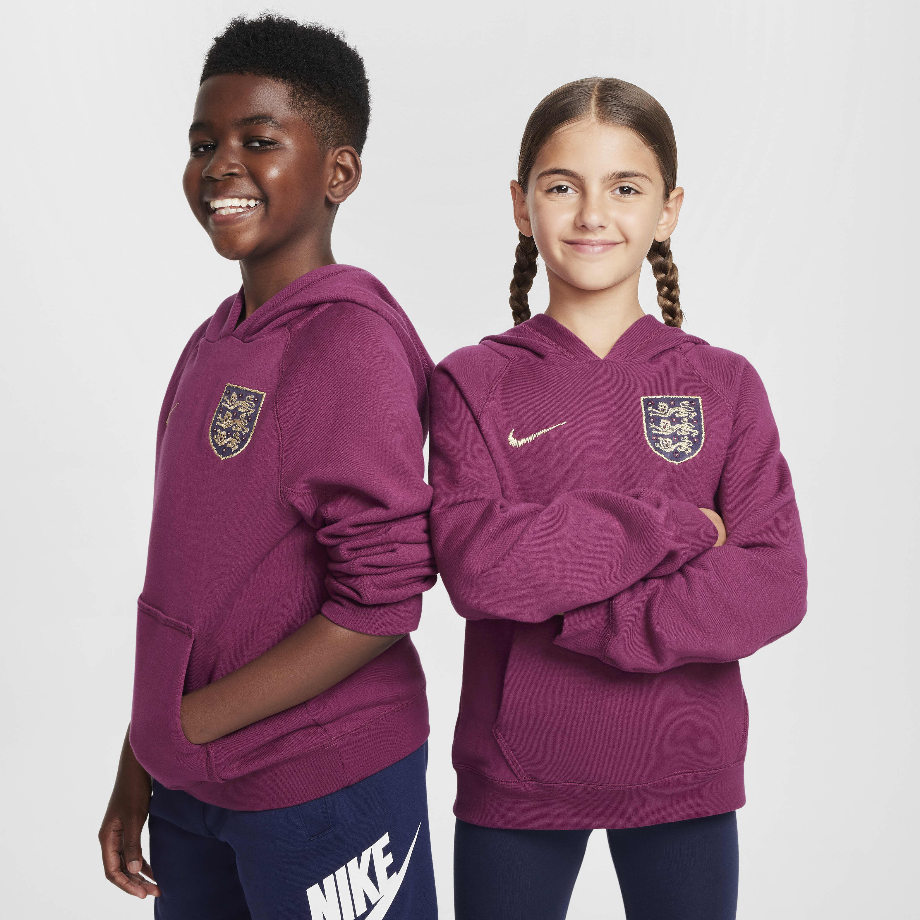 Buy England Older Kids Nike Air Football Pullover Hoodie Nike Qatar Official