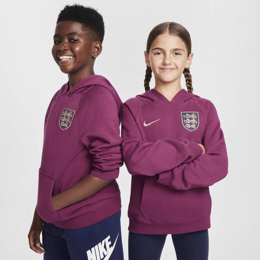 هوديات وسويتشيرتات-نايكي, انجلترا, هودي بلوفر كرة القدم نايكي اير للأطفال الكبار