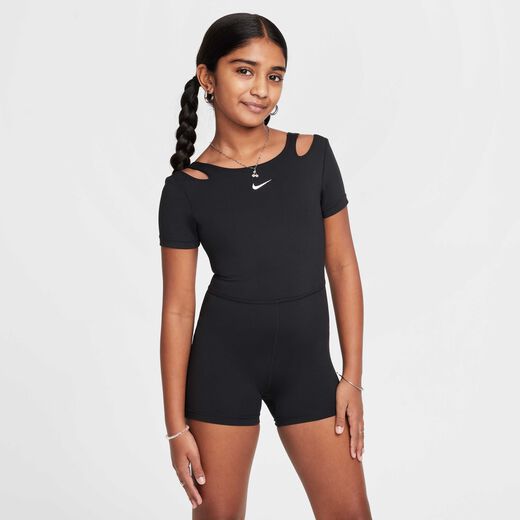 Bodysuit-Nike, Nike One, Girls' Dri-FIT Leotard