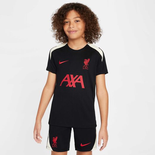 Kids' Graphic T Shirts Sale-Nike, Liverpool F.C. Strike Special Edition, Older Kids' Nike Dri-FIT Football Short-Sleeve Knit Top