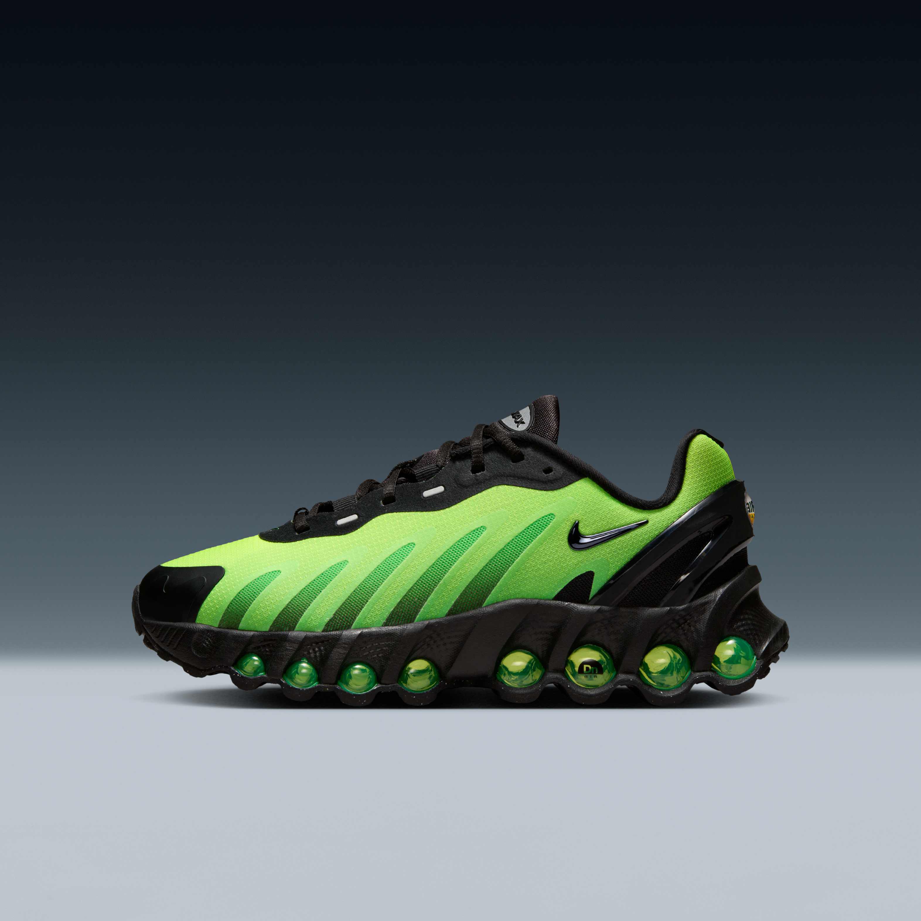 Buy Nike Air Max Dn8 Older Kids' Shoes - Black/Green Strike