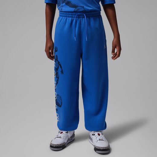 Joggers & Sweatpants-JRDN, Jordan, Big Kids' Brooklyn Fireside Fleece Joggers