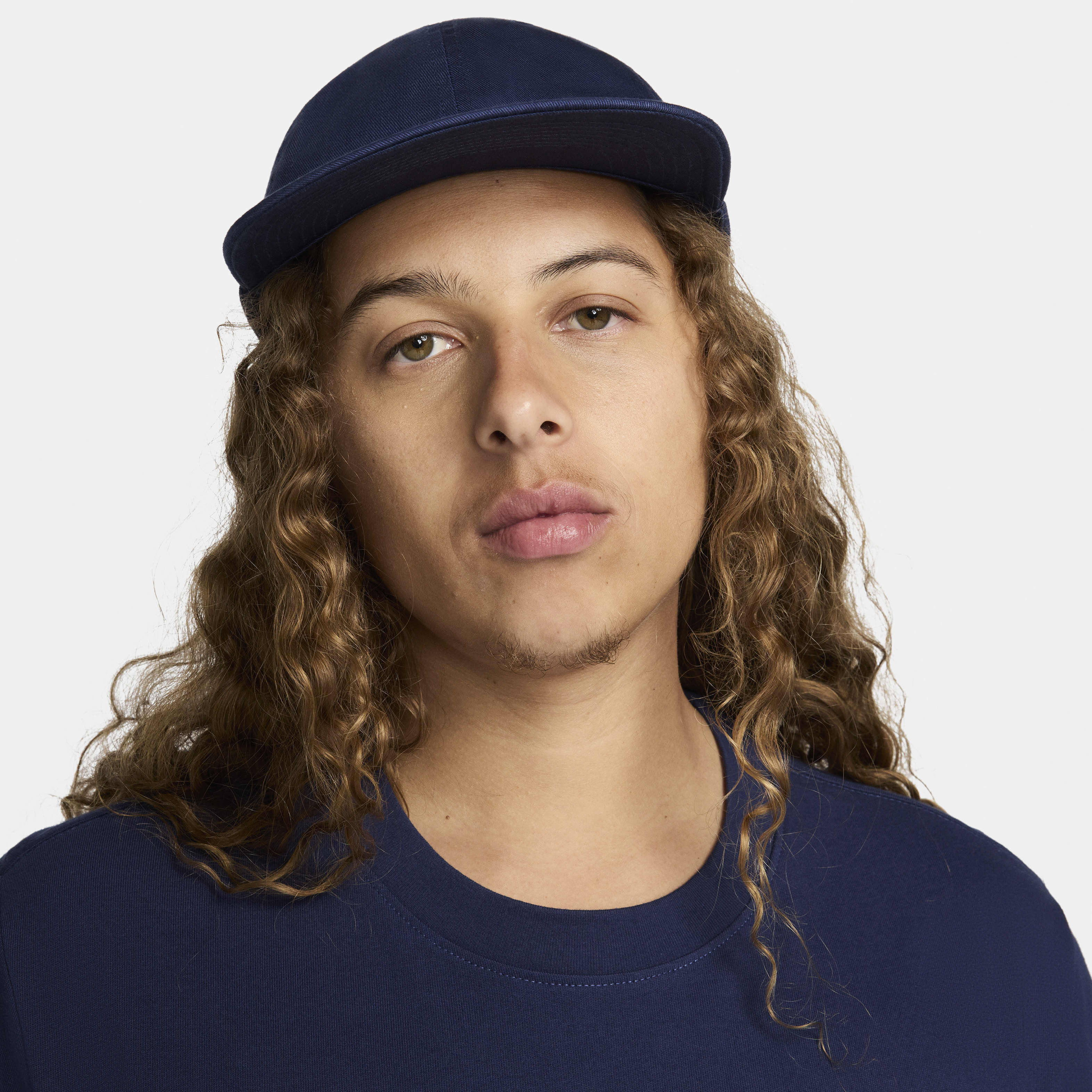 Buy Nike Club Unstructured Flat-Bill Cap - Midnight Navy