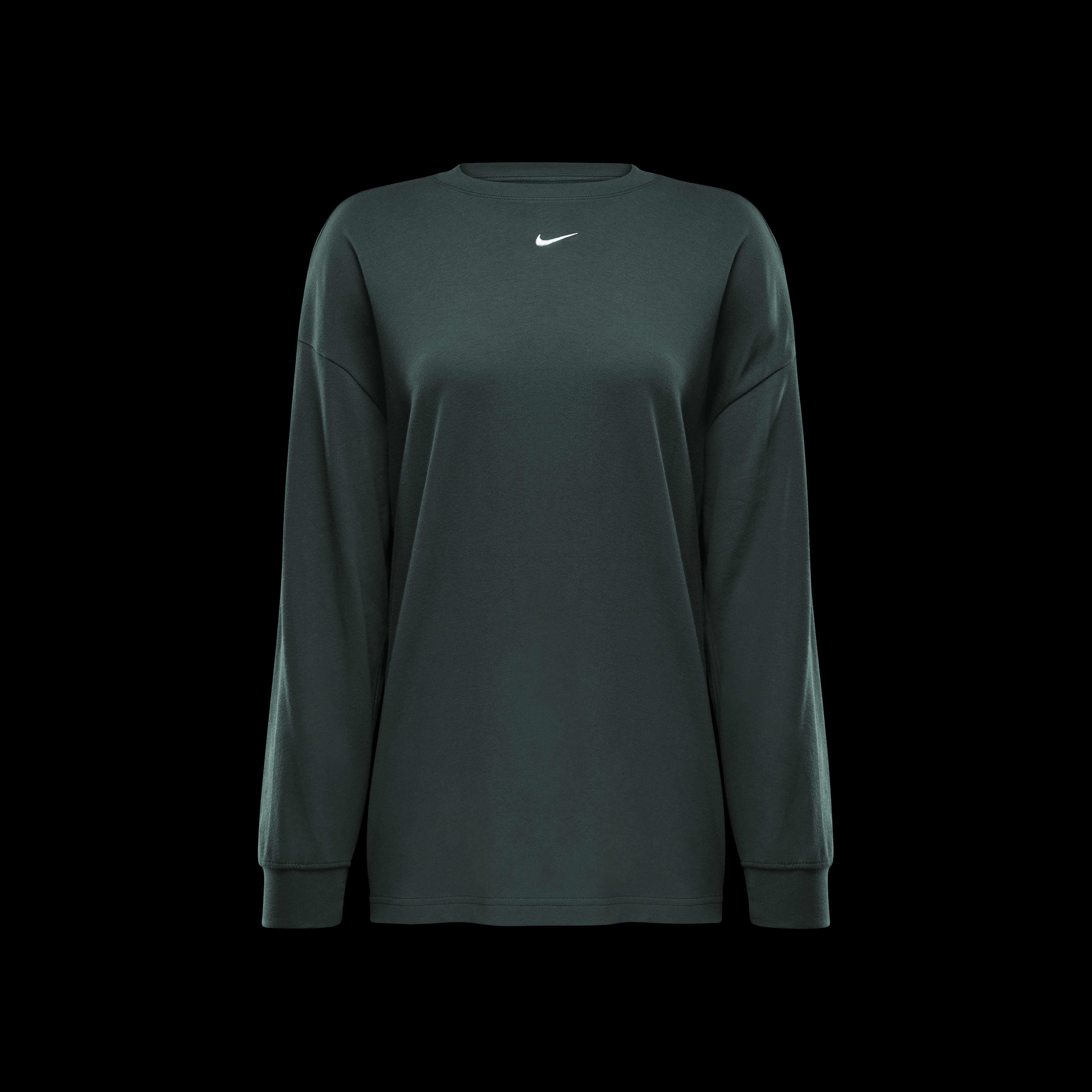 Buy Nike Sportswear Essential Women s Oversized Long Sleeve T Shirt Nike Qatar Official