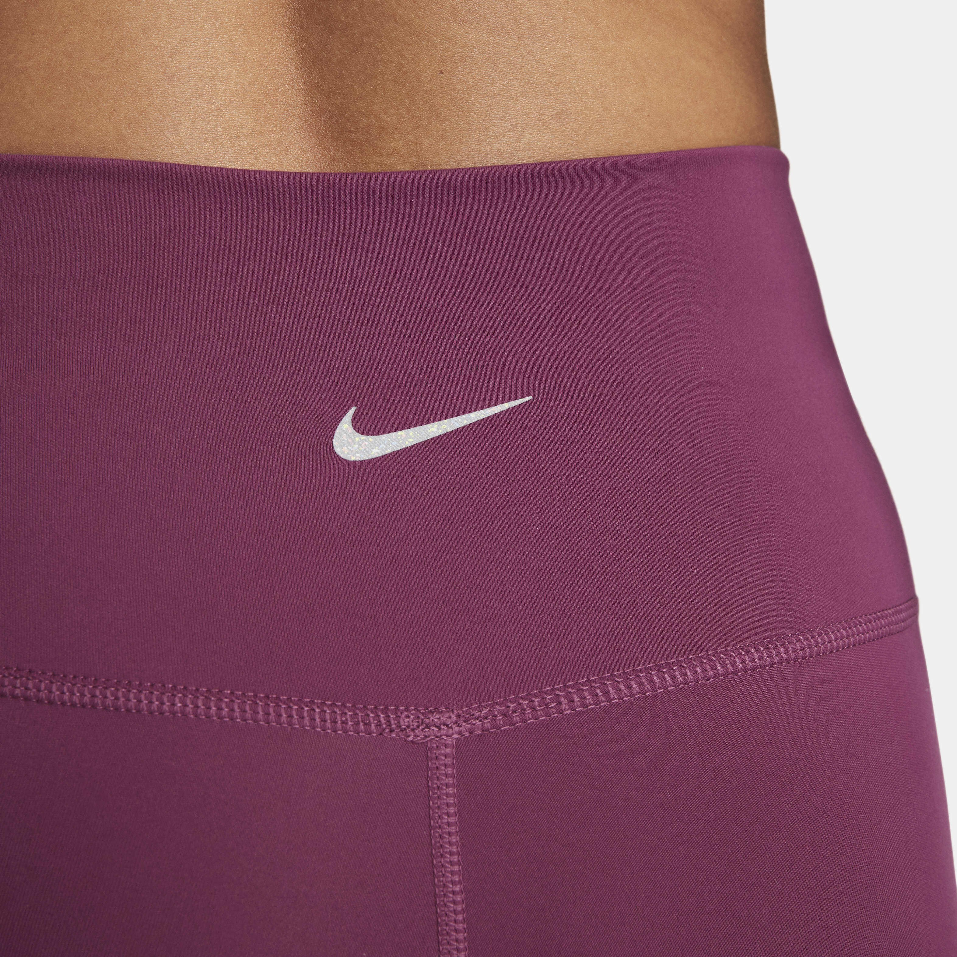 Buy Nike Yoga Women's High-Waisted 7/8 Leggings Rosewood - Main Image