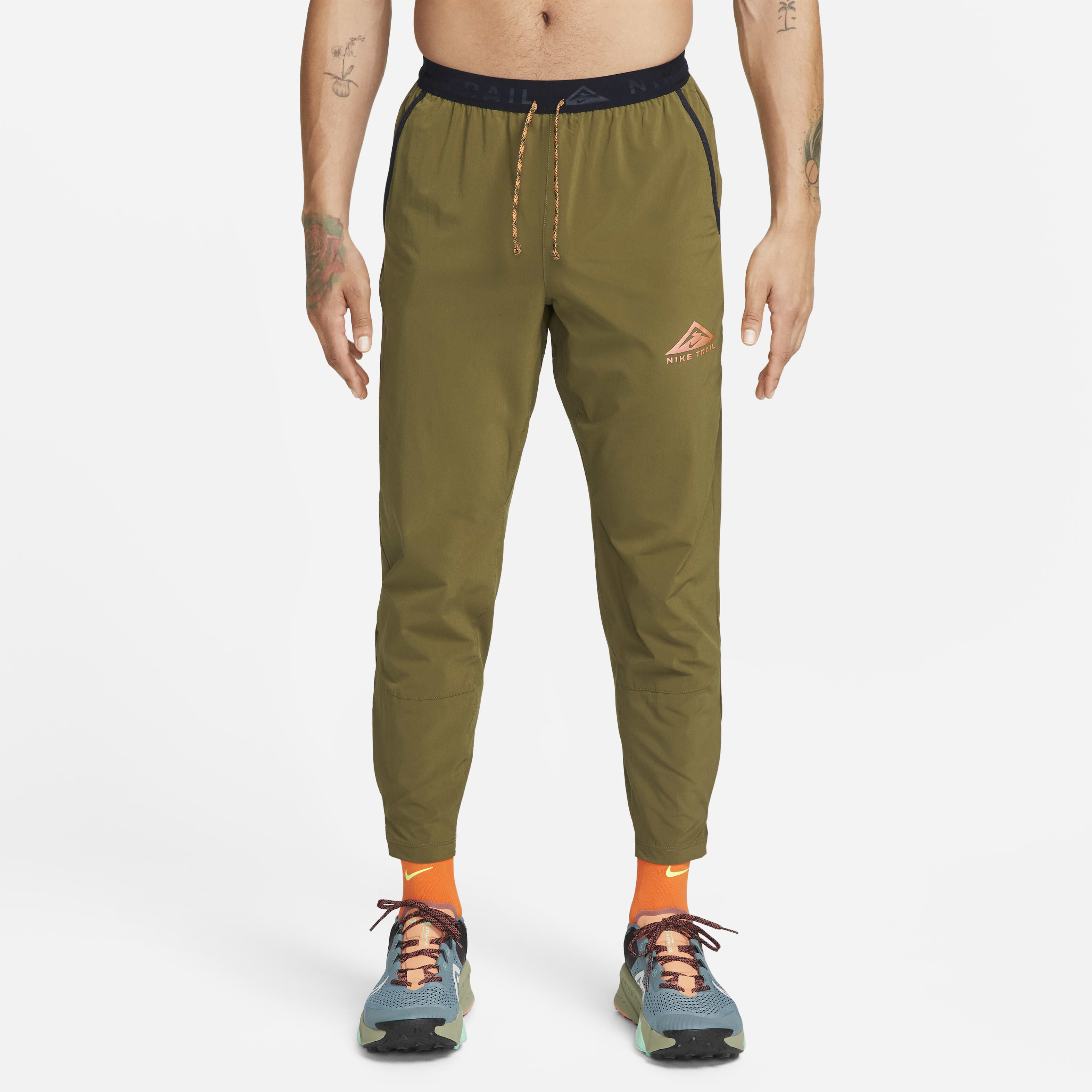 Buy Nike Trail Dawn Range Men s Dri FIT Running Trousers Nike Qatar Official