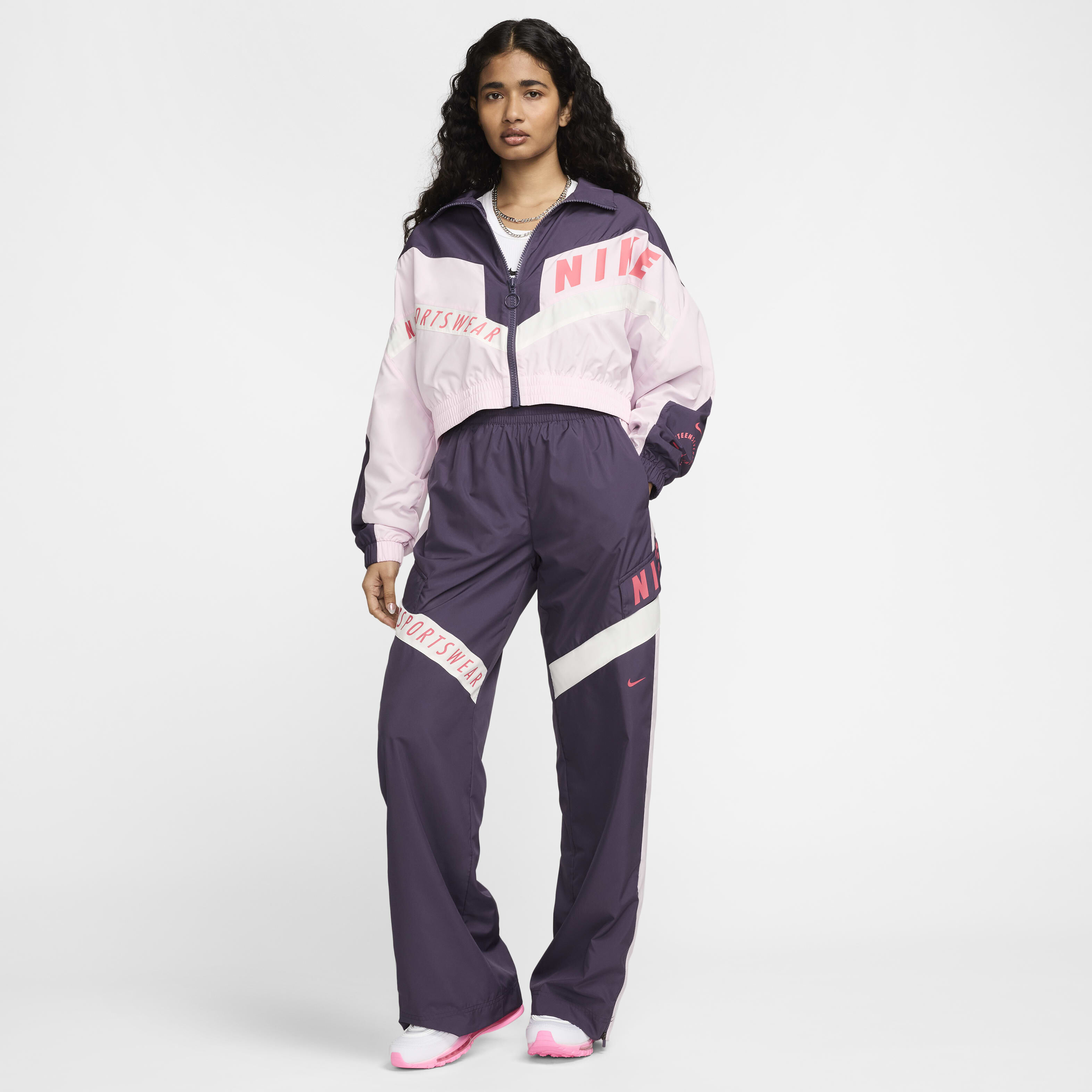 Women's nike sportswear woven jacket best sale