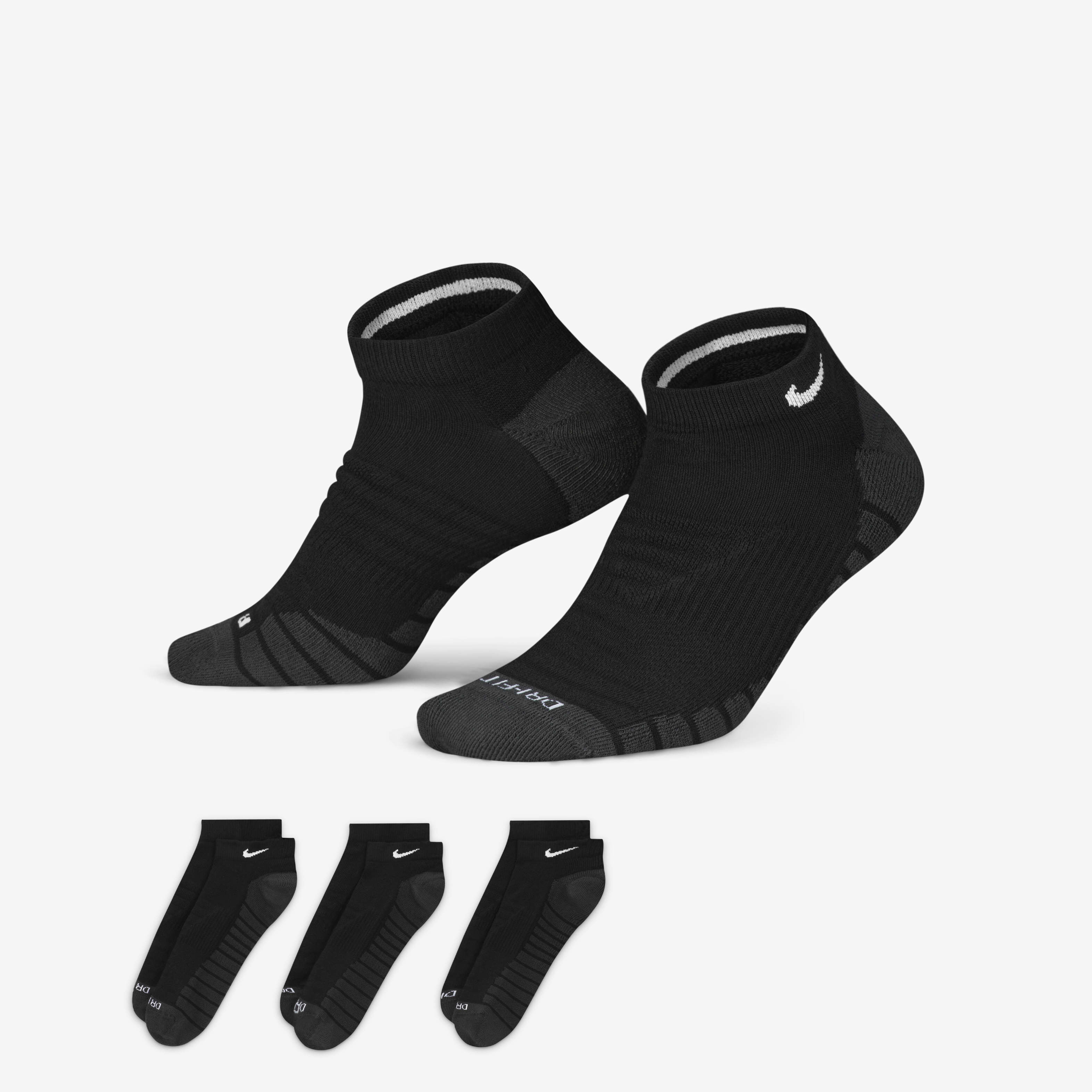 Buy Nike Everyday Max Cushioned Training No Show Socks 3 Pairs Nike Qatar Official