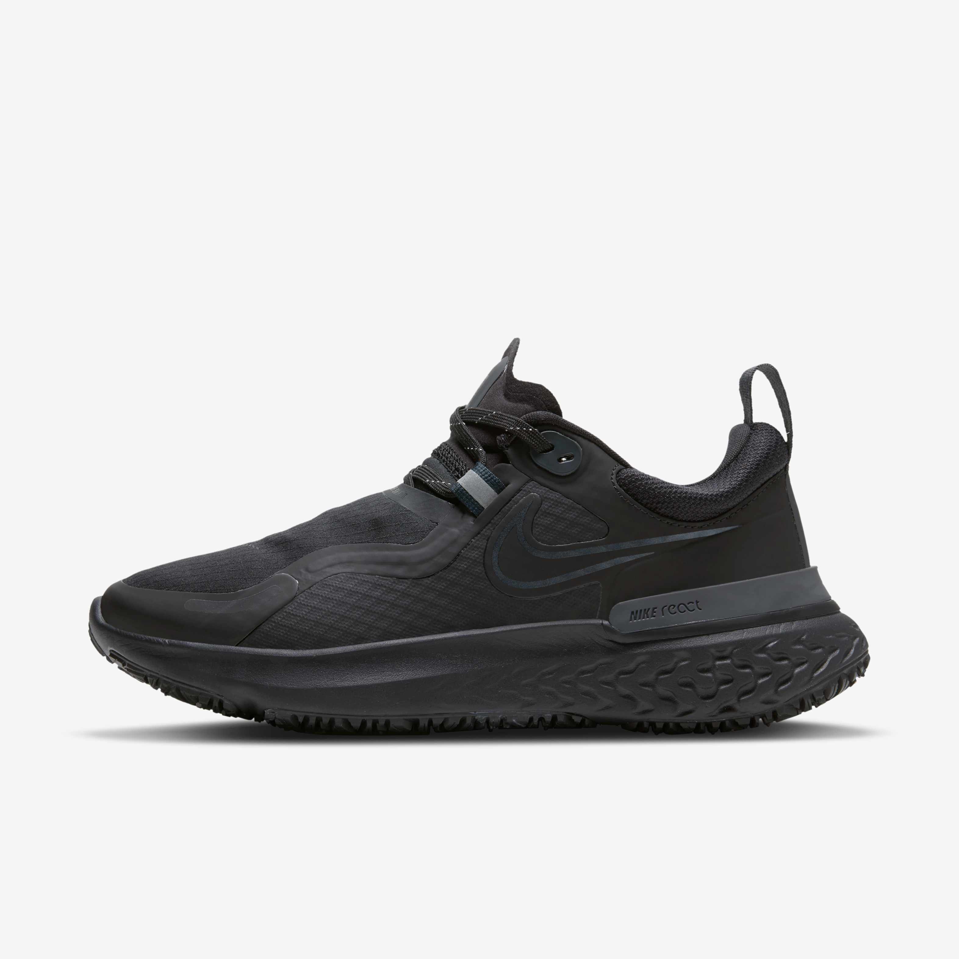 nike react miler all black