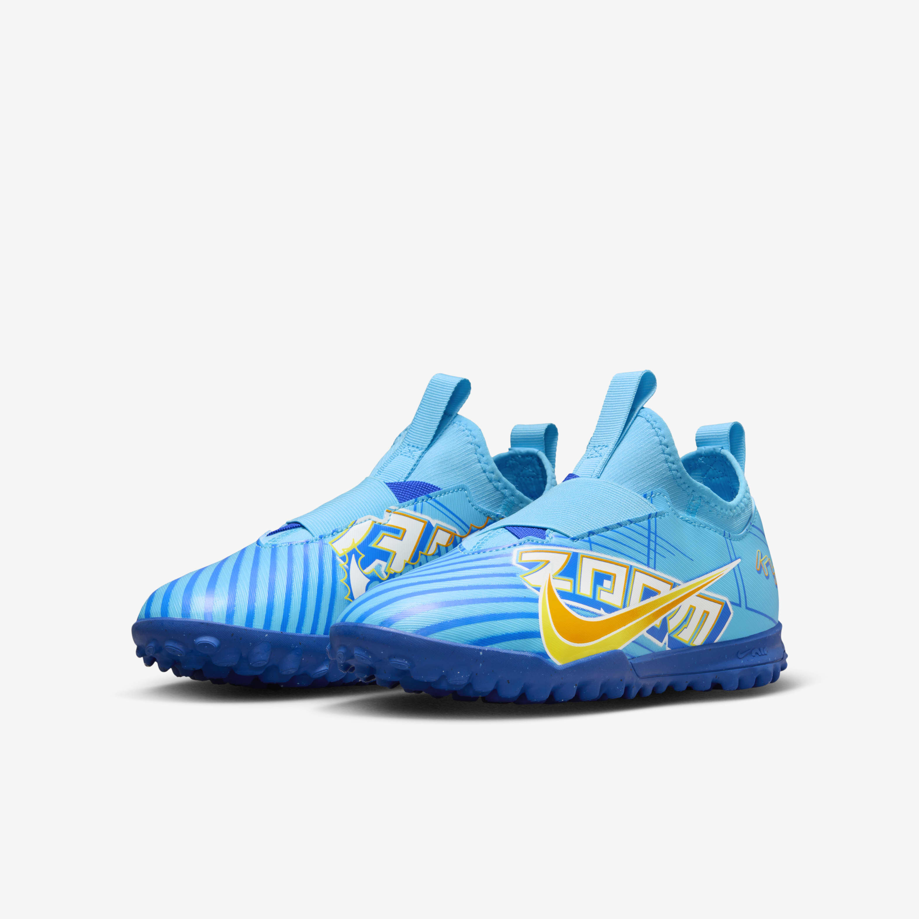 Buy Nike Jr. Zoom Mercurial Vapor 15 Academy KM TF Younger Older Kids Turf High Top Football Shoes Nike Qatar Official