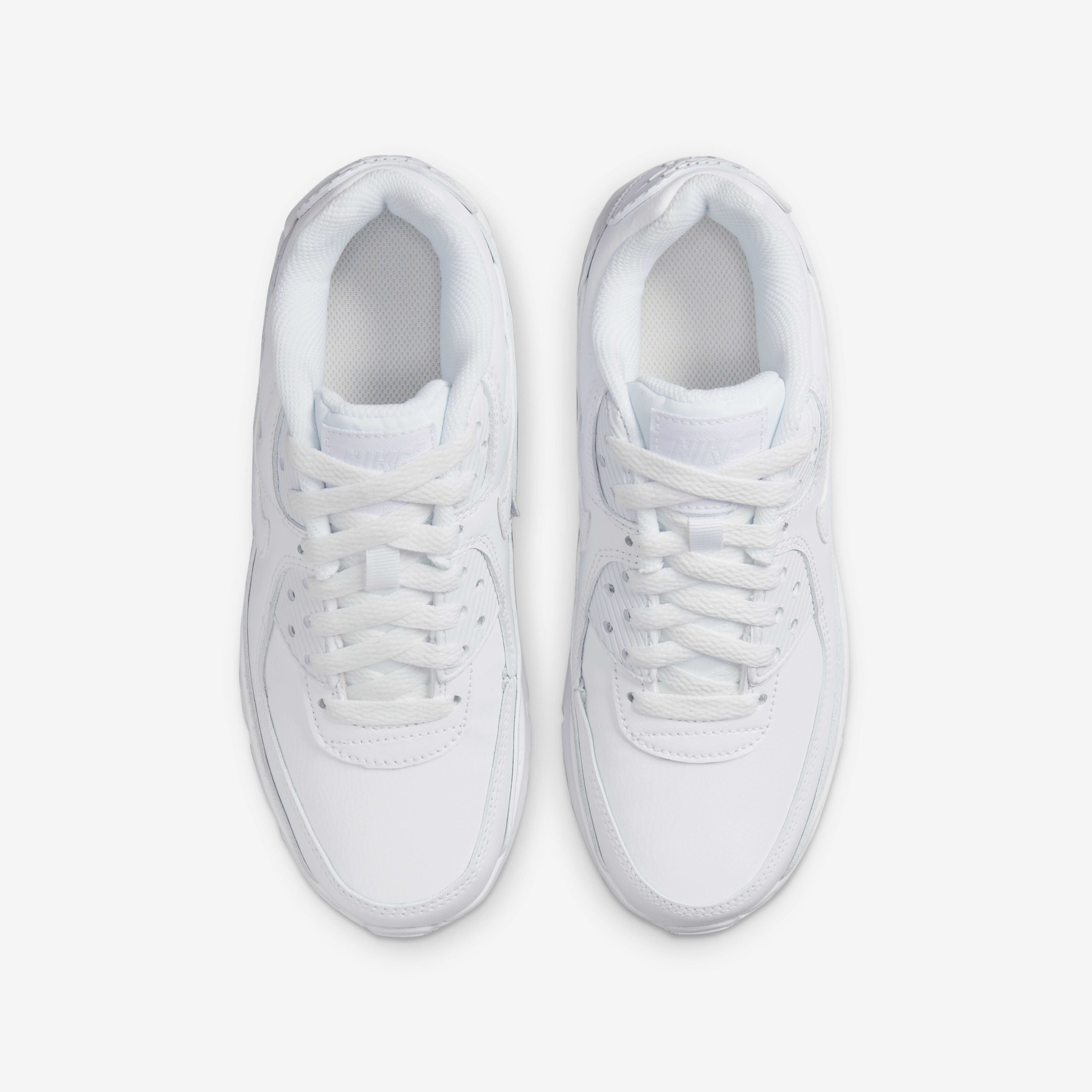 White nike air max for kids on sale