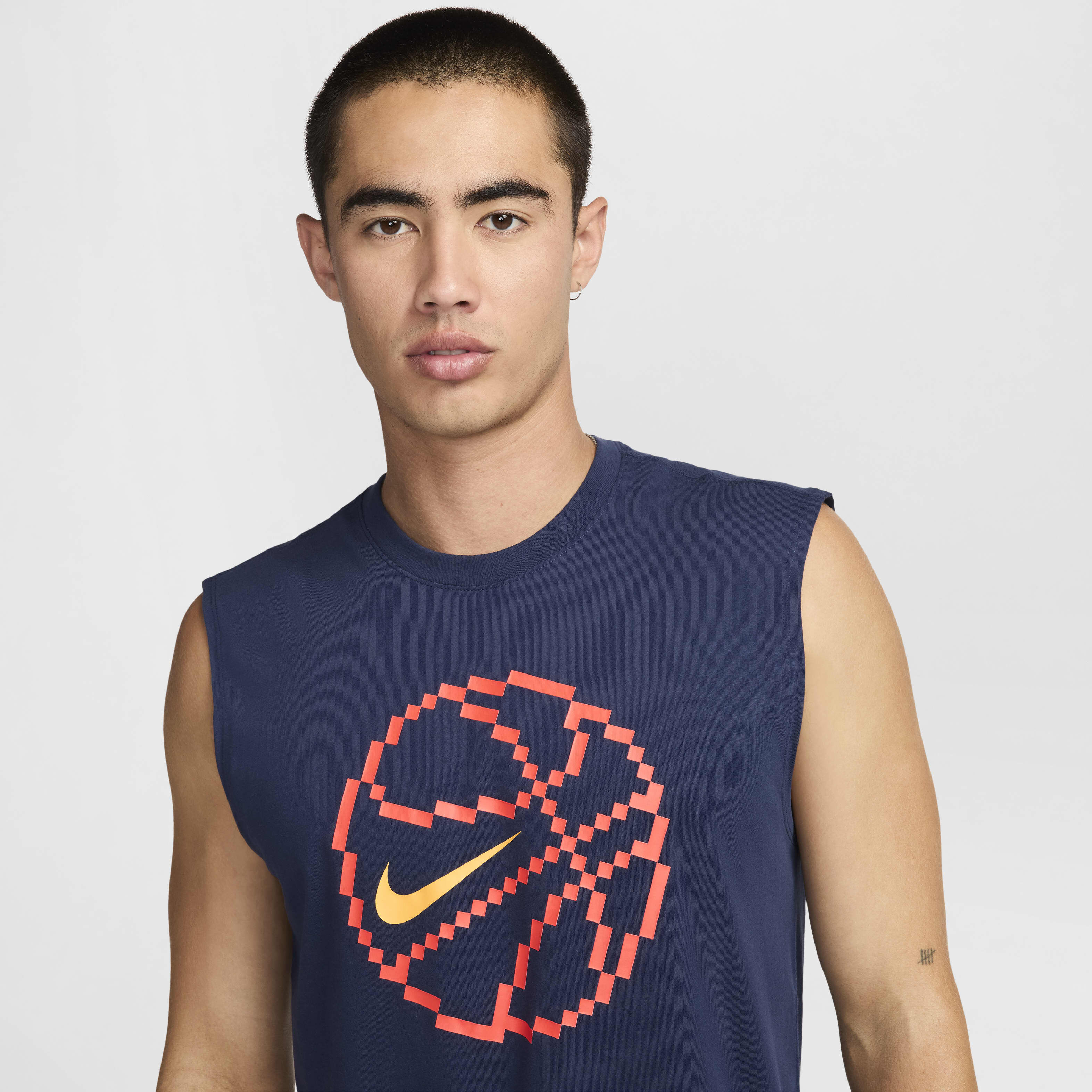 Nike dri fit sleeveless t shirt store