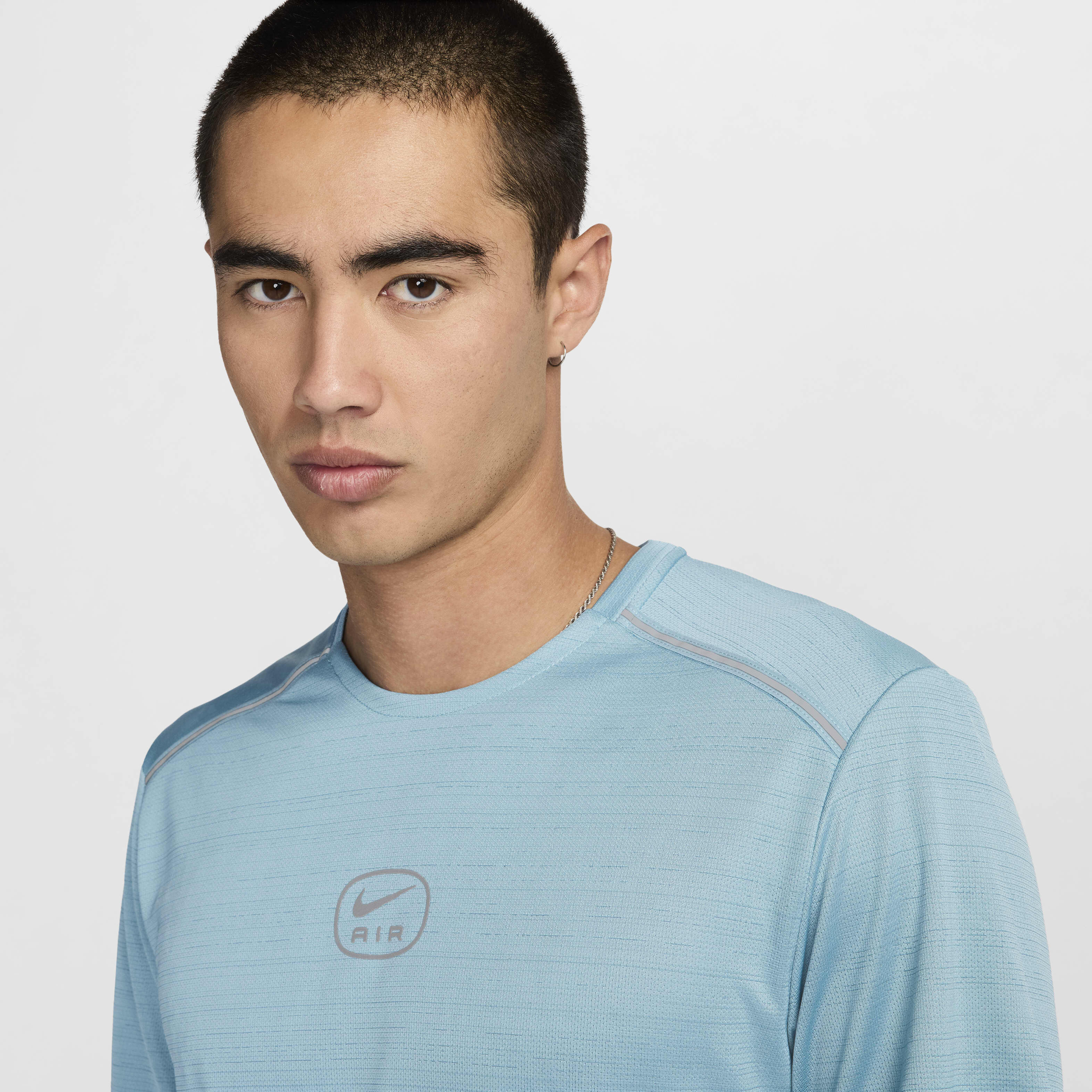 Buy Nike Air Men's T-Shirt - Denim Turquoise | Nike Qatar