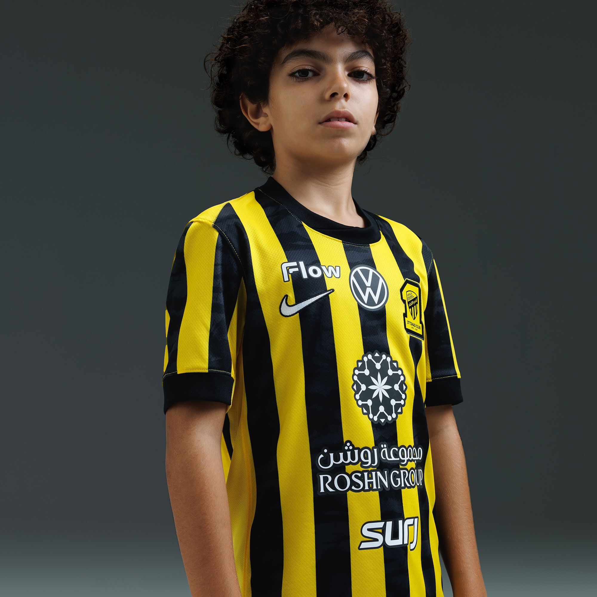 Al-Ittihad F.C. 2025/26 Stadium Home Jersey image number 1