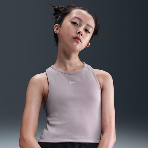 Clothing-Nike, Nike Sportswear, Girls' Ribbed Tank Top