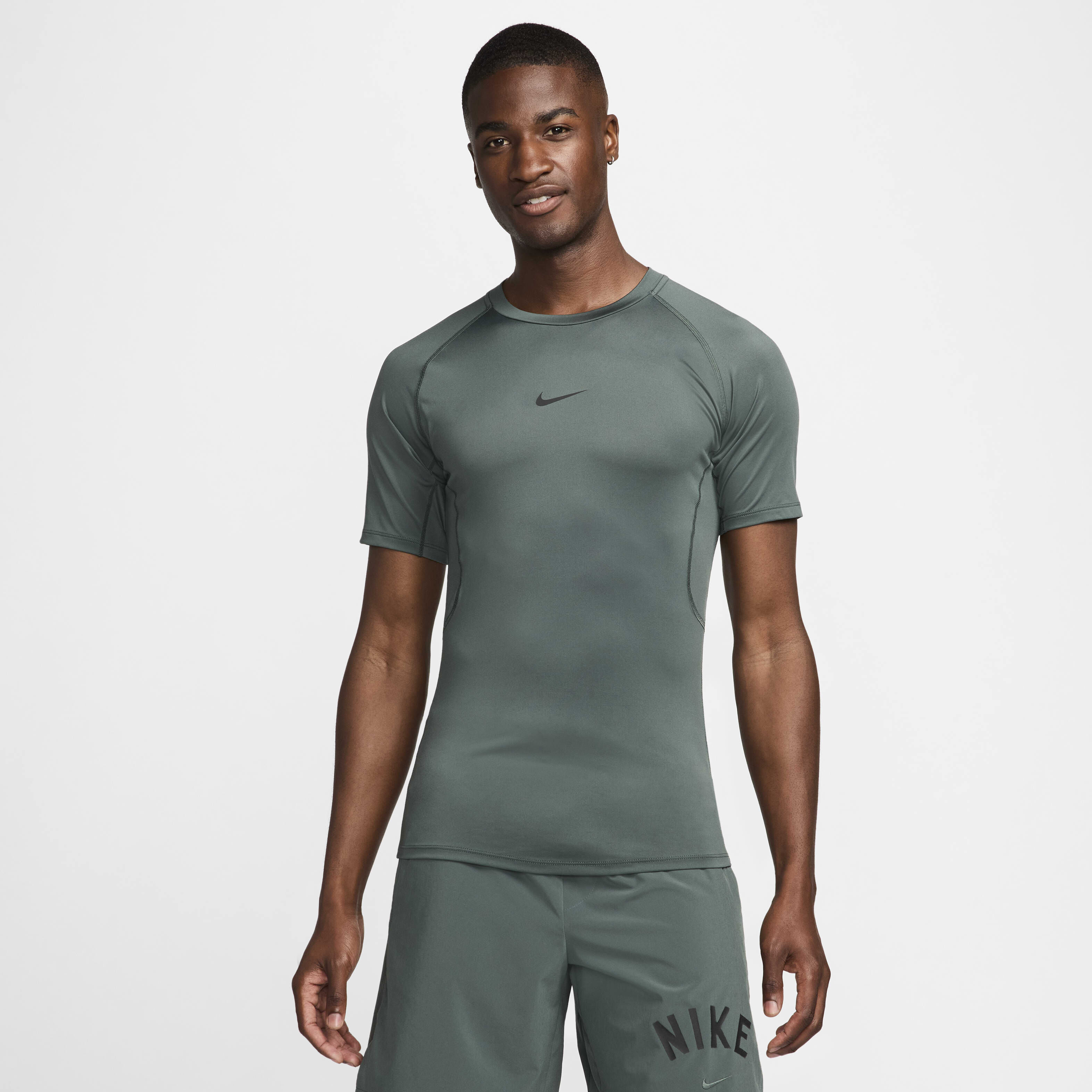 Buy Nike Pro Men s Dri FIT Tight Short Sleeve Fitness Top Nike Qatar Official