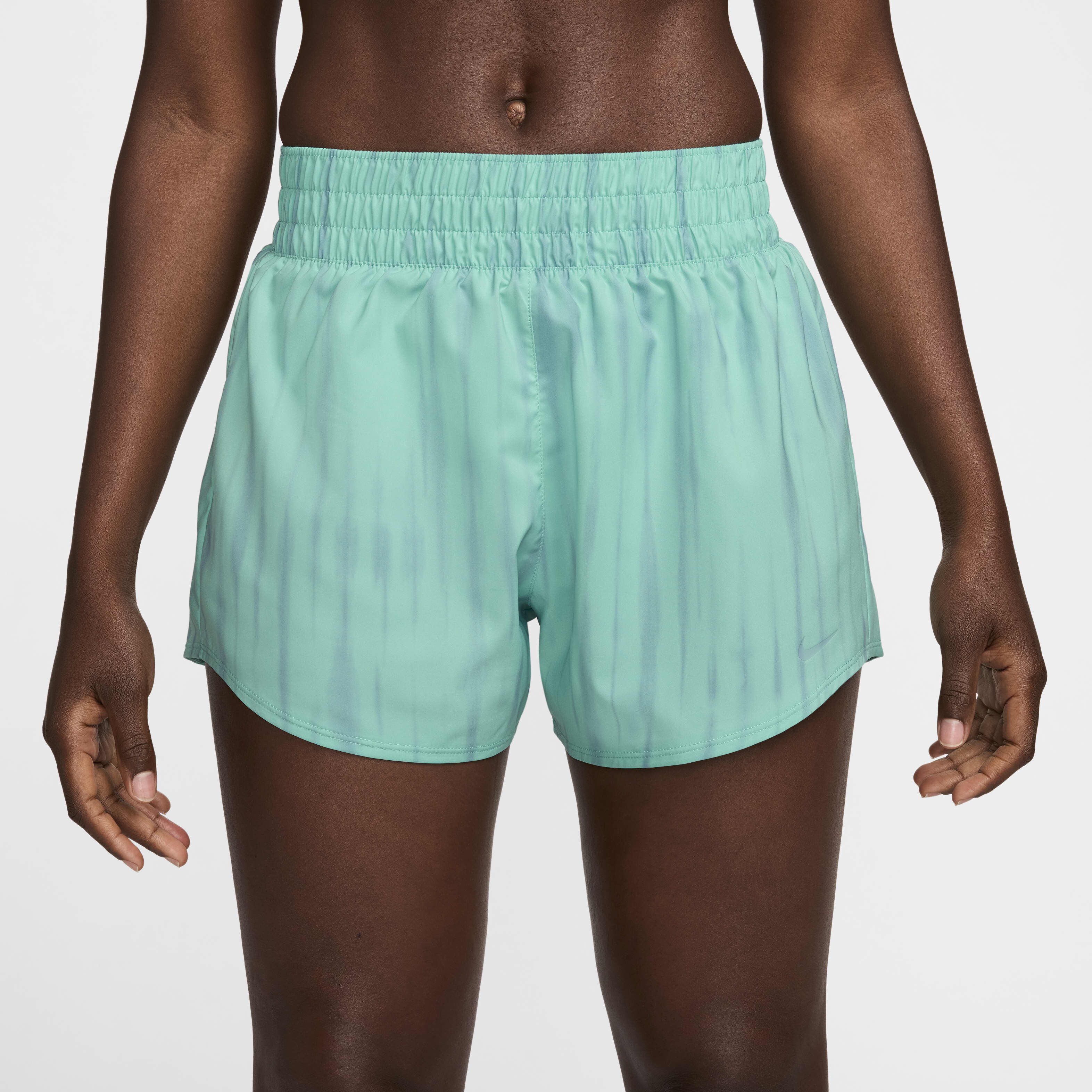 Buy Nike One Women s Dri FIT High Waisted 7.5cm approx. Brief Lined Printed Shorts Nike Qatar Official