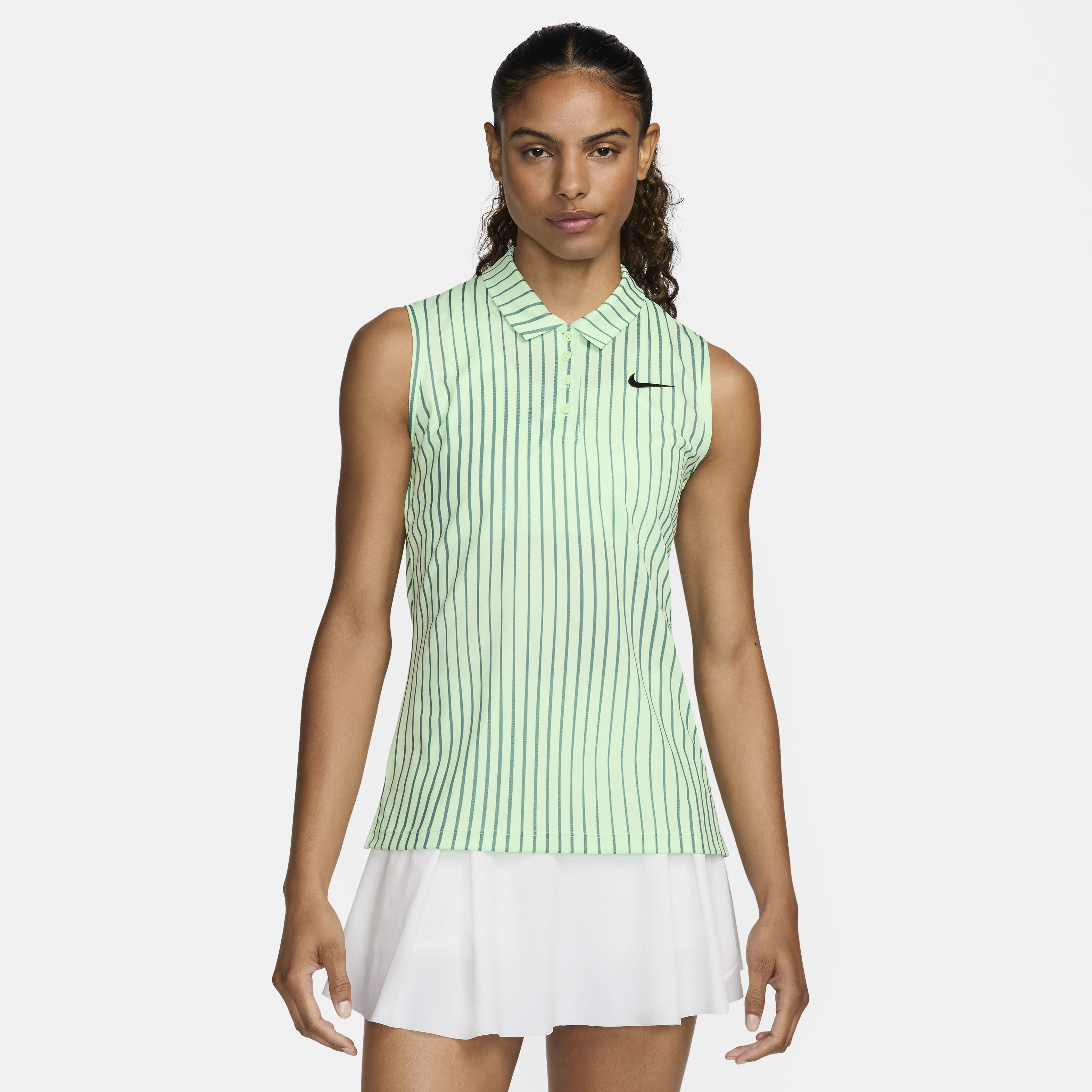 Nike sleeveless golf shirt clearance