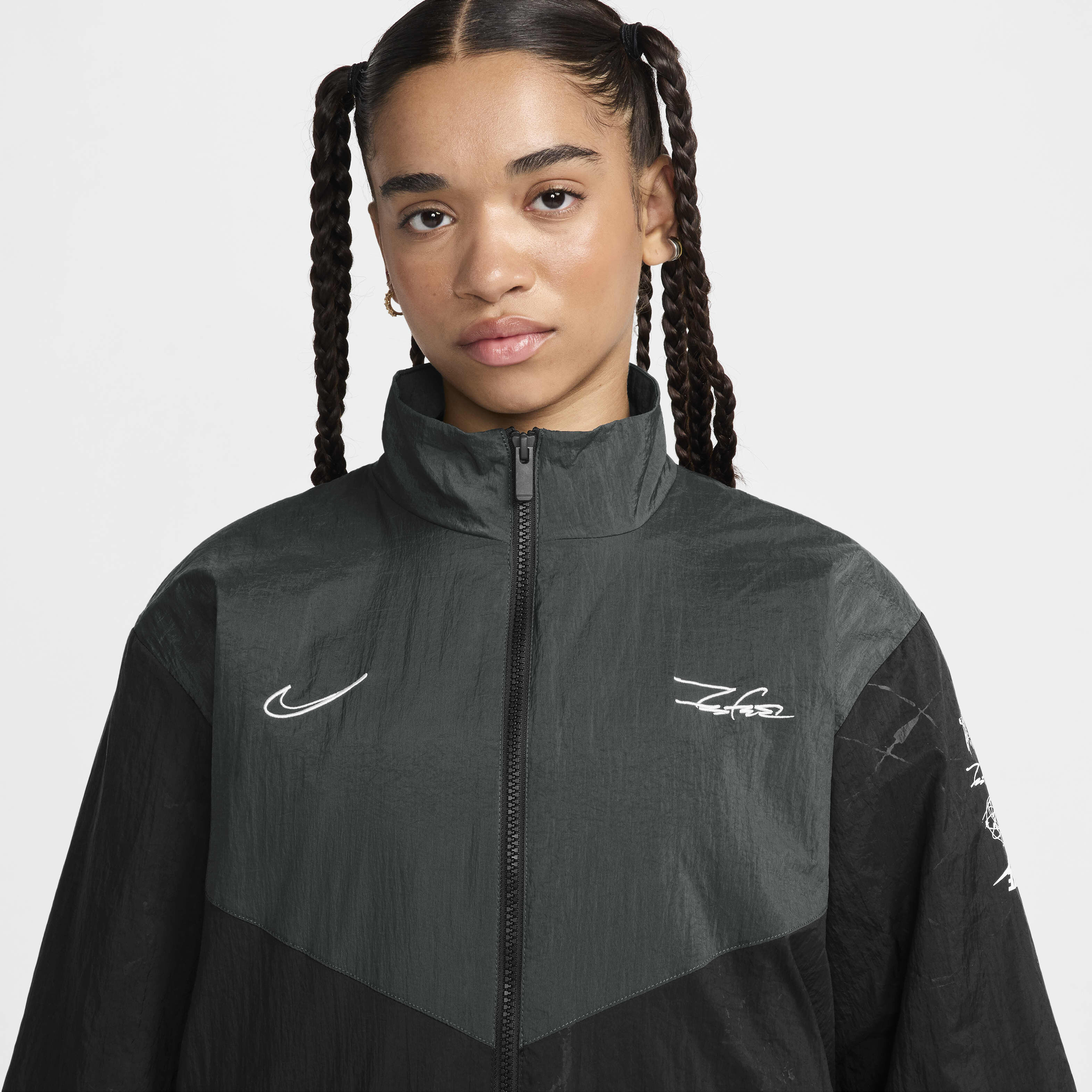 Nike sports windrunner women's discount