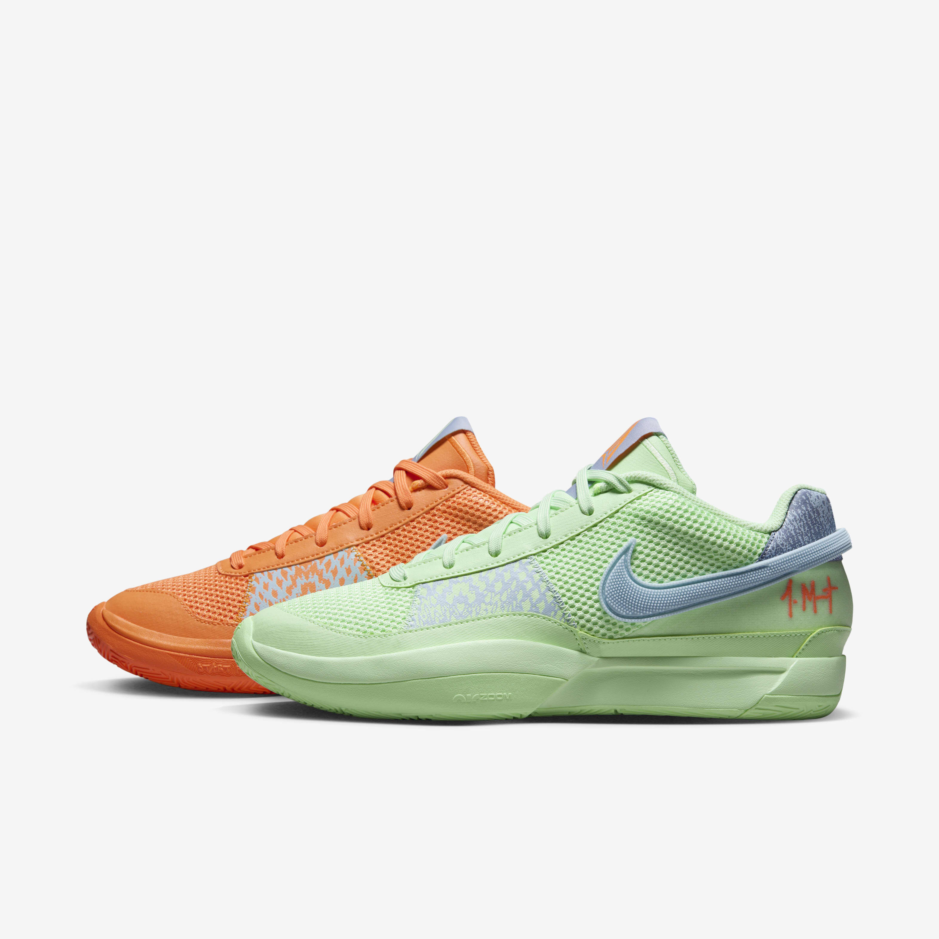 Buy JA 1 Basketball Shoes - Bright Mandarin/Vapour Green