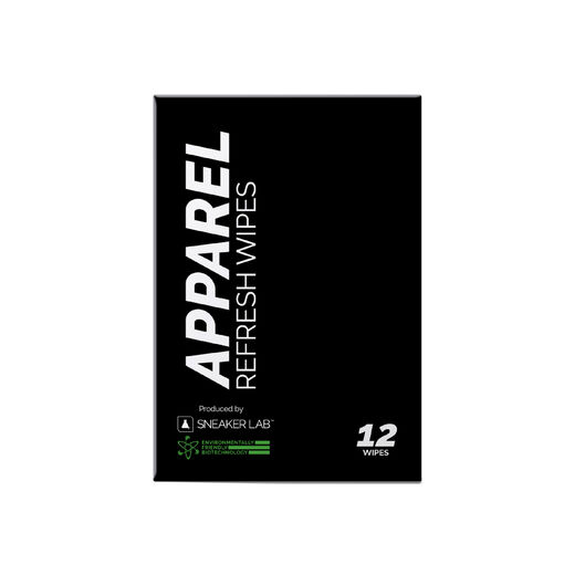Shoe Care-سنيكر لاب, سنيكر لاب, مناديل منعشة للملابس - 12 قطعة