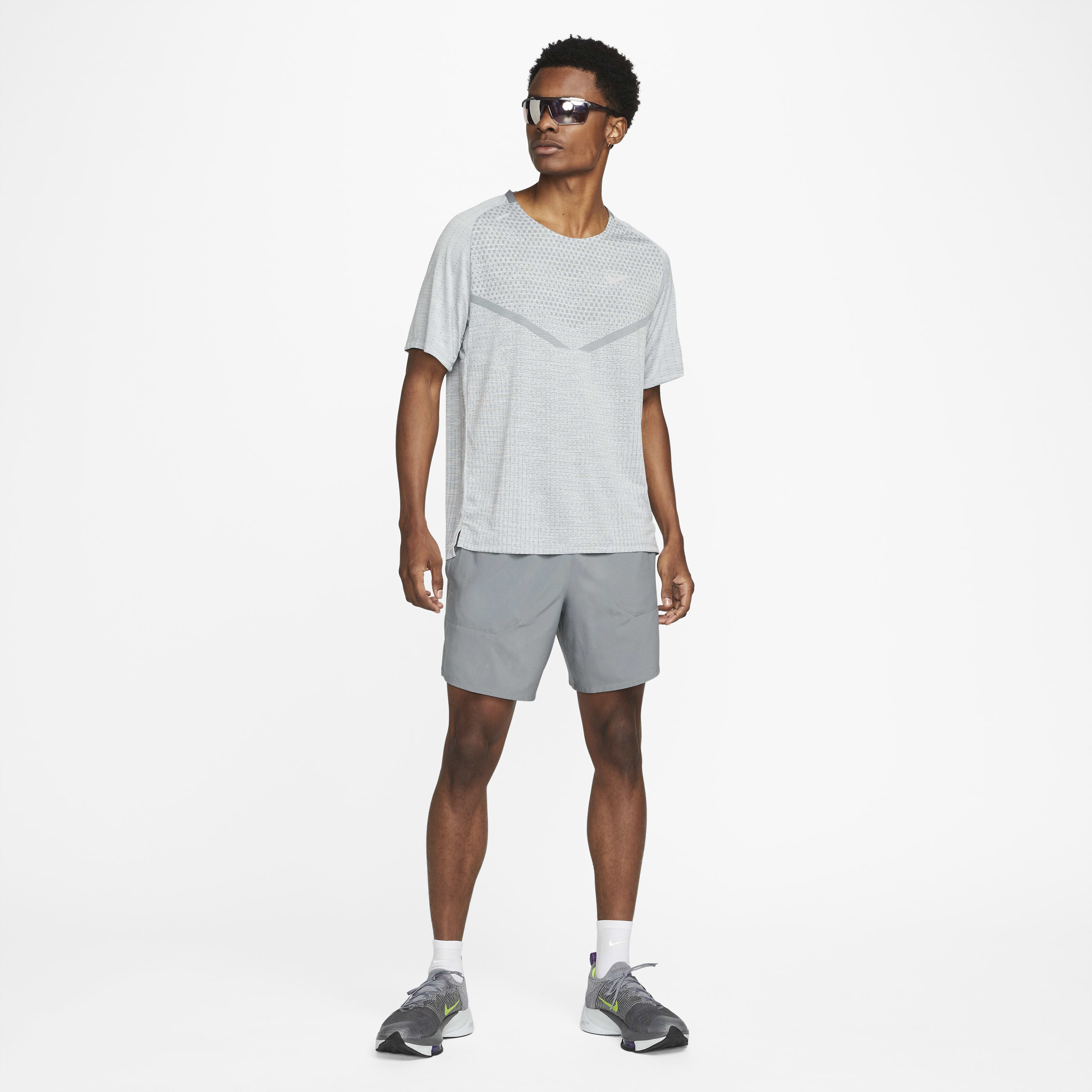 Buy Nike Tech Knit Men s Dri FIT ADV Short sleeve Running Top Nike Qatar Official