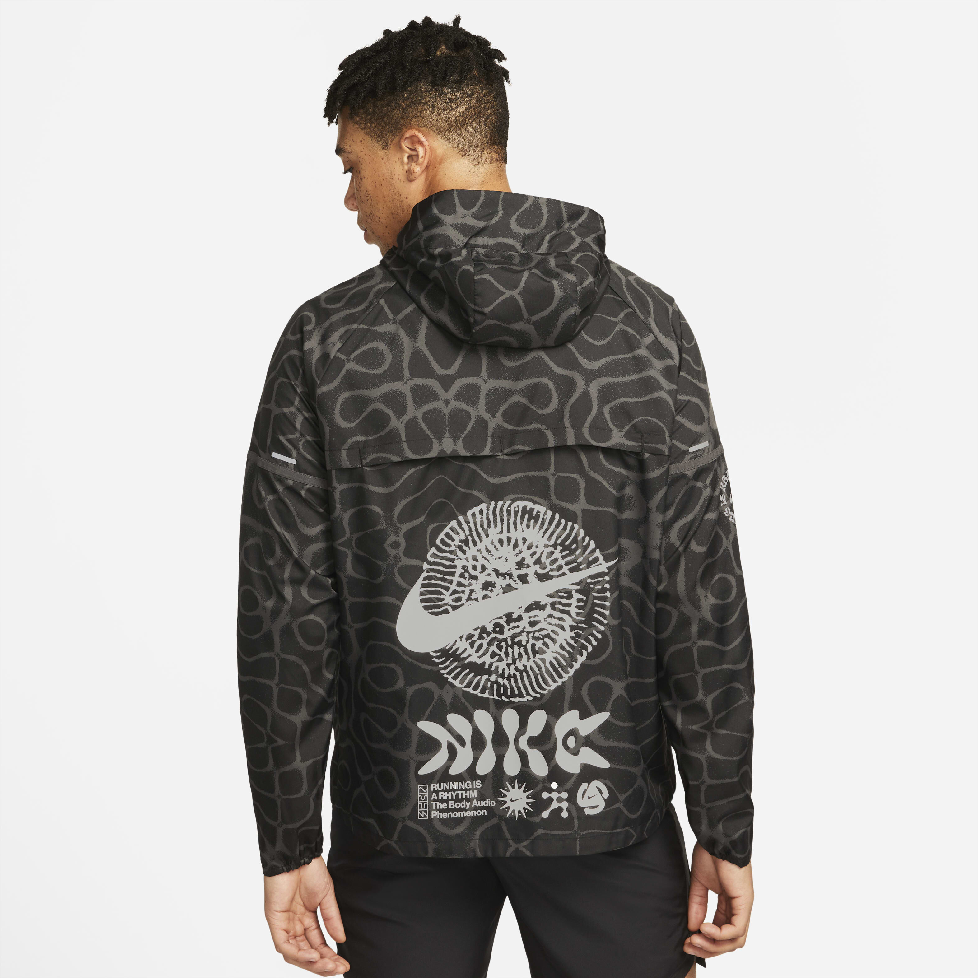 Buy Nike Wild Run Windrunner Men's Running Jacket - Black