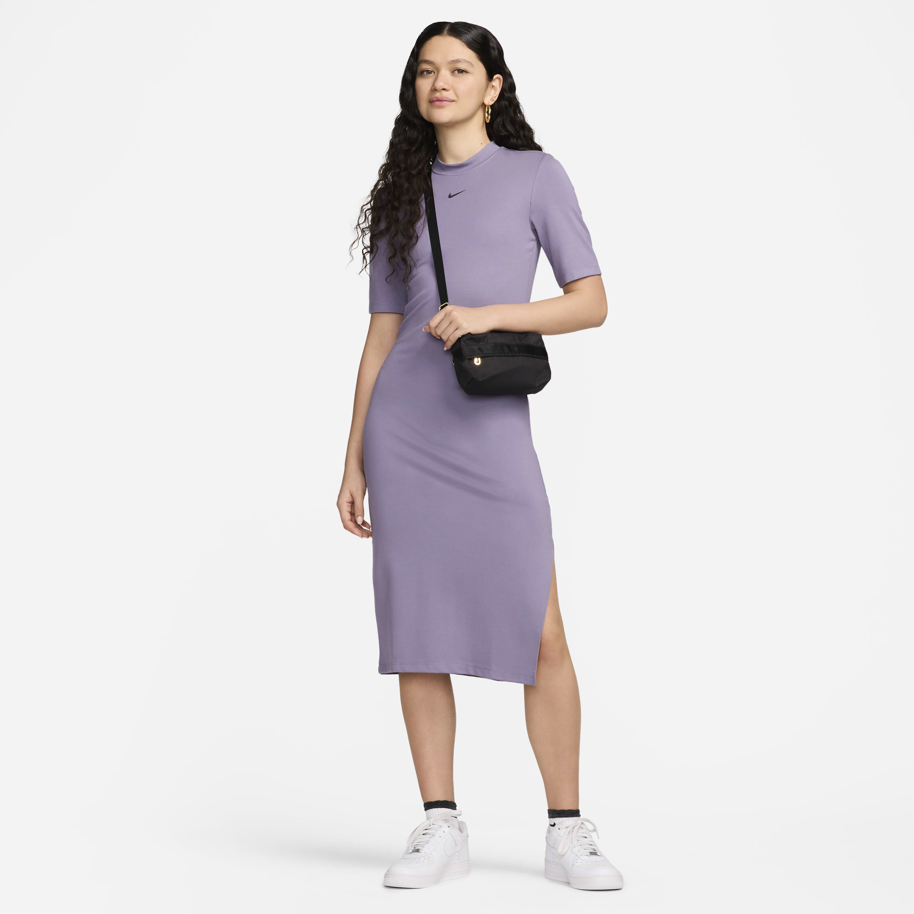 Buy Nike Sportswear Essential Women s Tight Midi Dress Nike Qatar Official