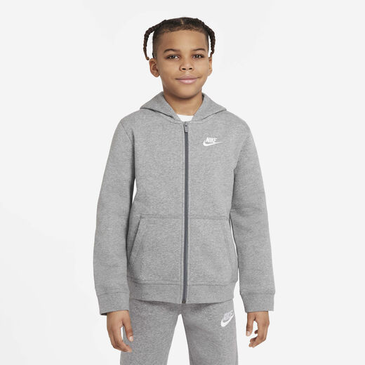 Hoodies & Sweatshirts-Nike, Nike Sportswear Club, Older Kids' Full-Zip Hoodie