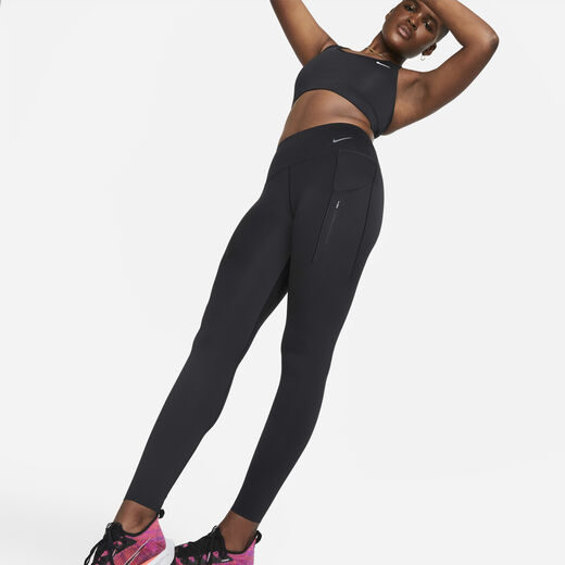 Leggings-Nike, Nike Go, Women's Firm-Support Mid-Rise Full-Length Leggings with Pockets