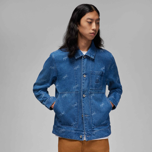 Jackets & Gilets-JRDN, Jordan Flight Heritage, Men's Denim Jacket